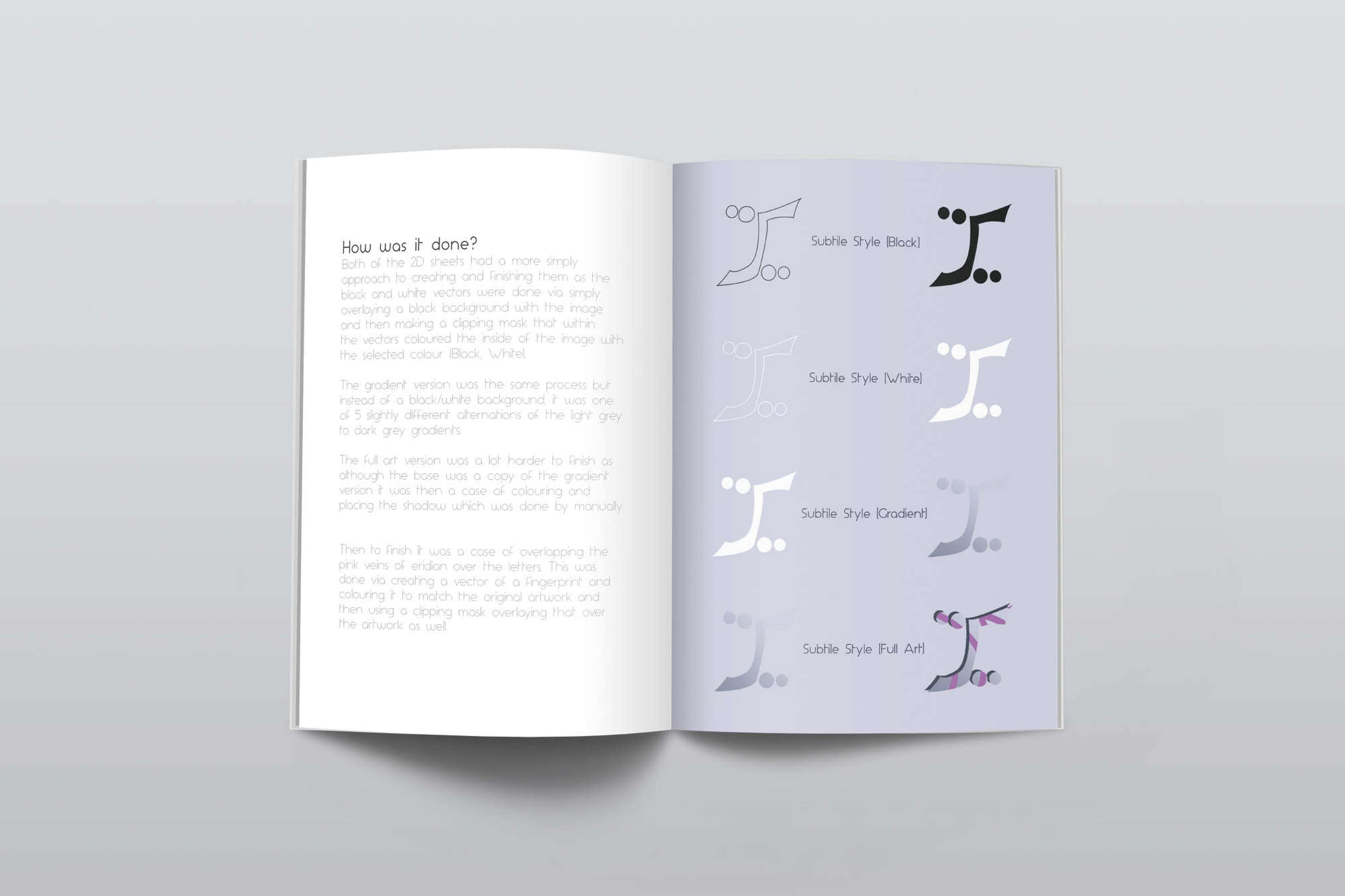 Experimental Typeface by Robert Evans