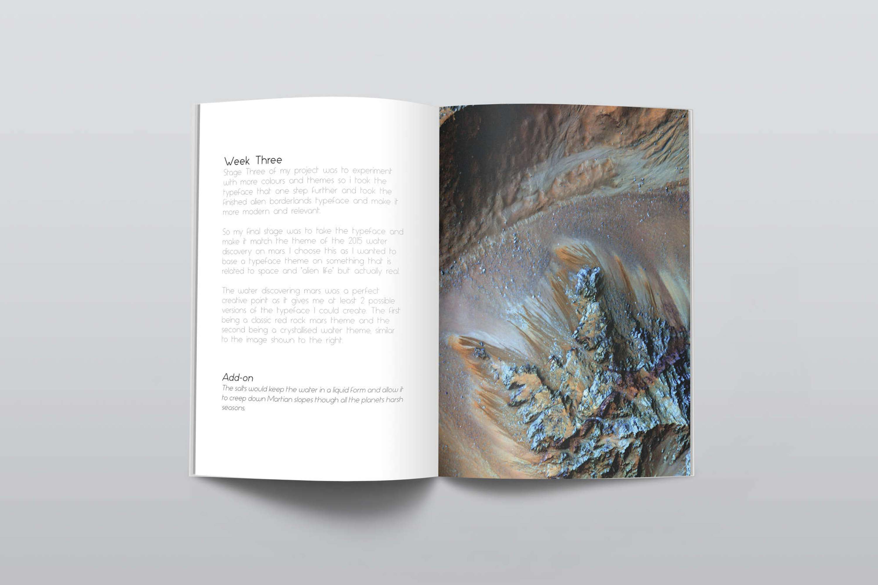 Experimental Typeface by Robert Evans