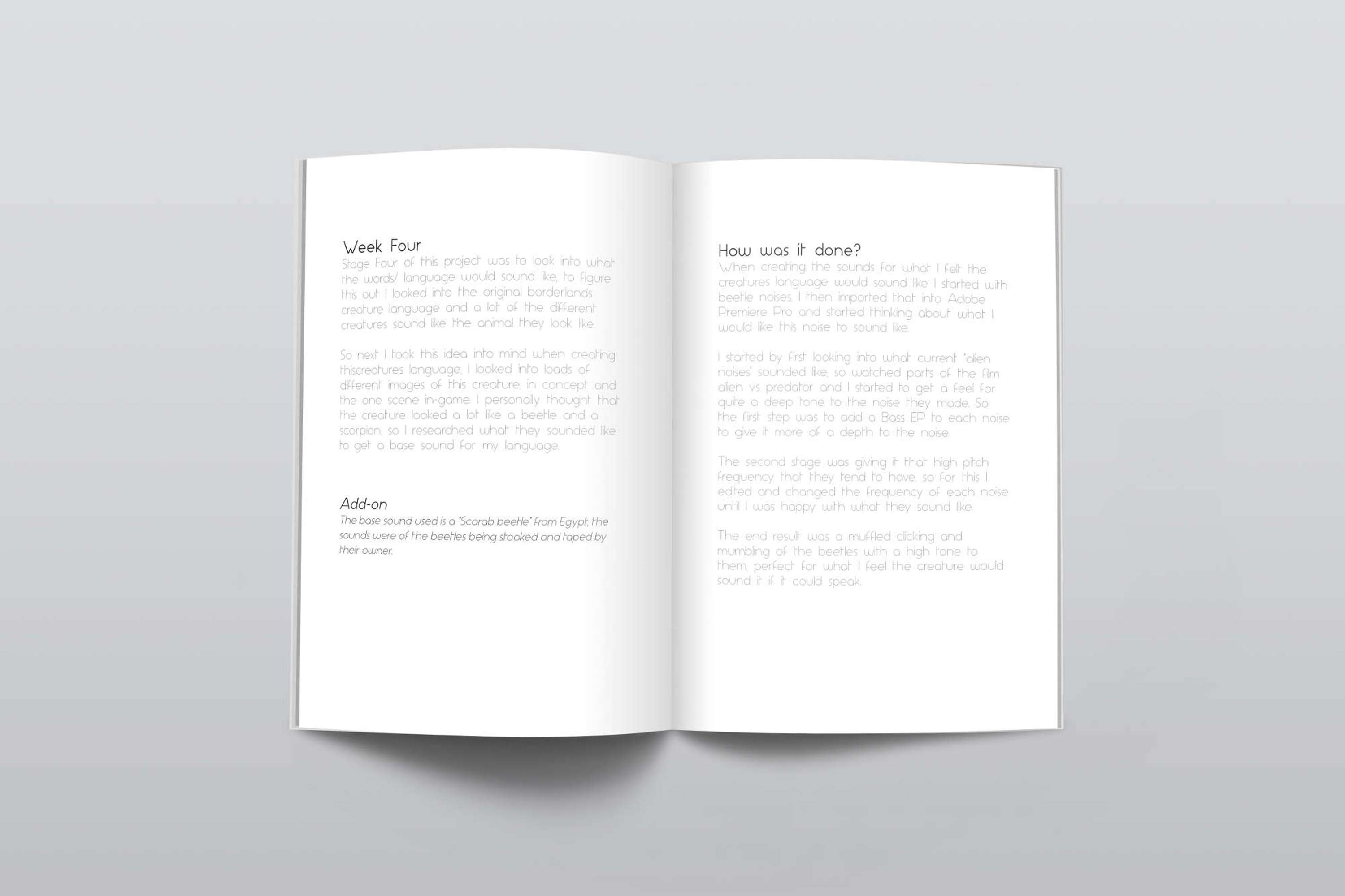 Experimental Typeface by Robert Evans