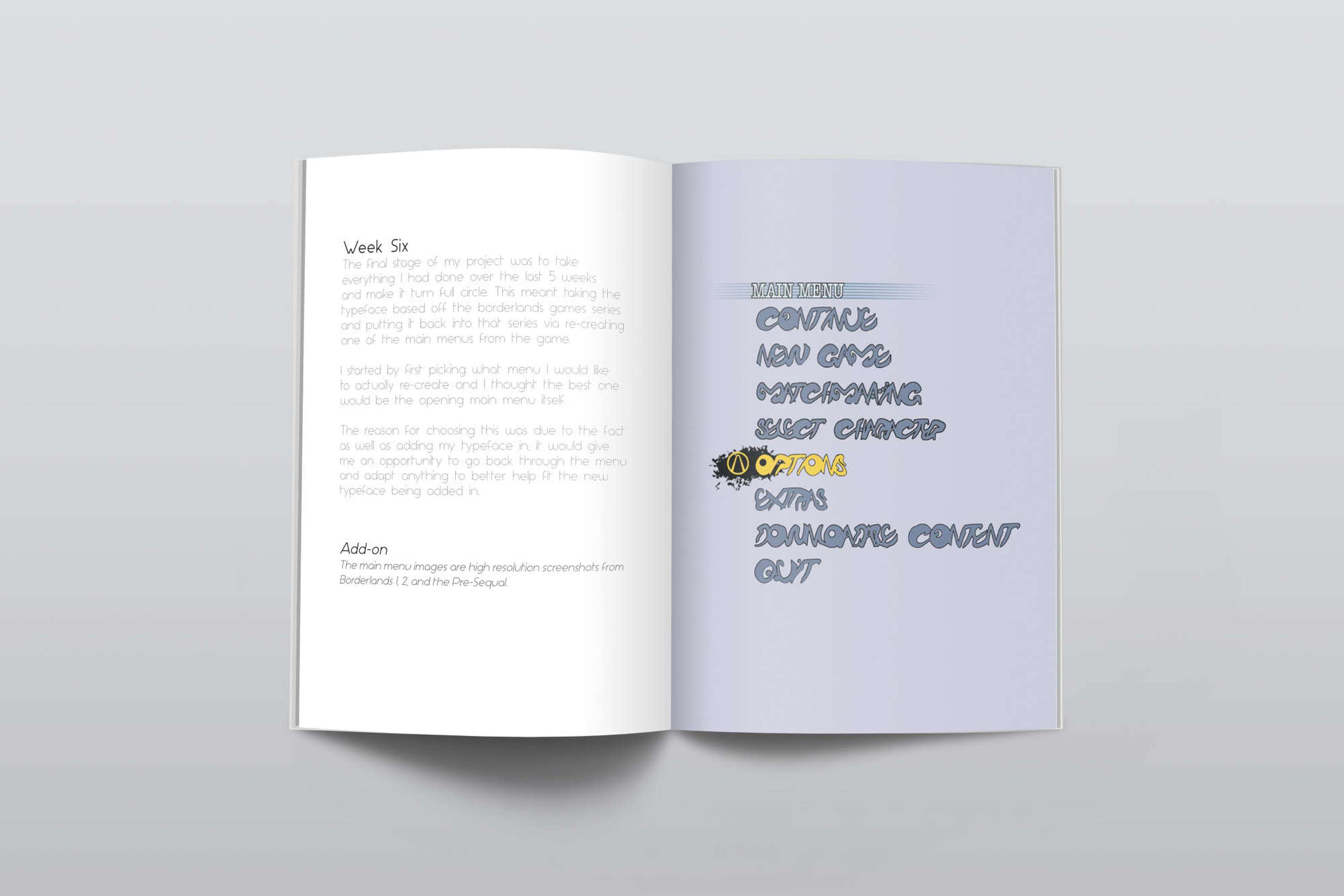 Experimental Typeface by Robert Evans