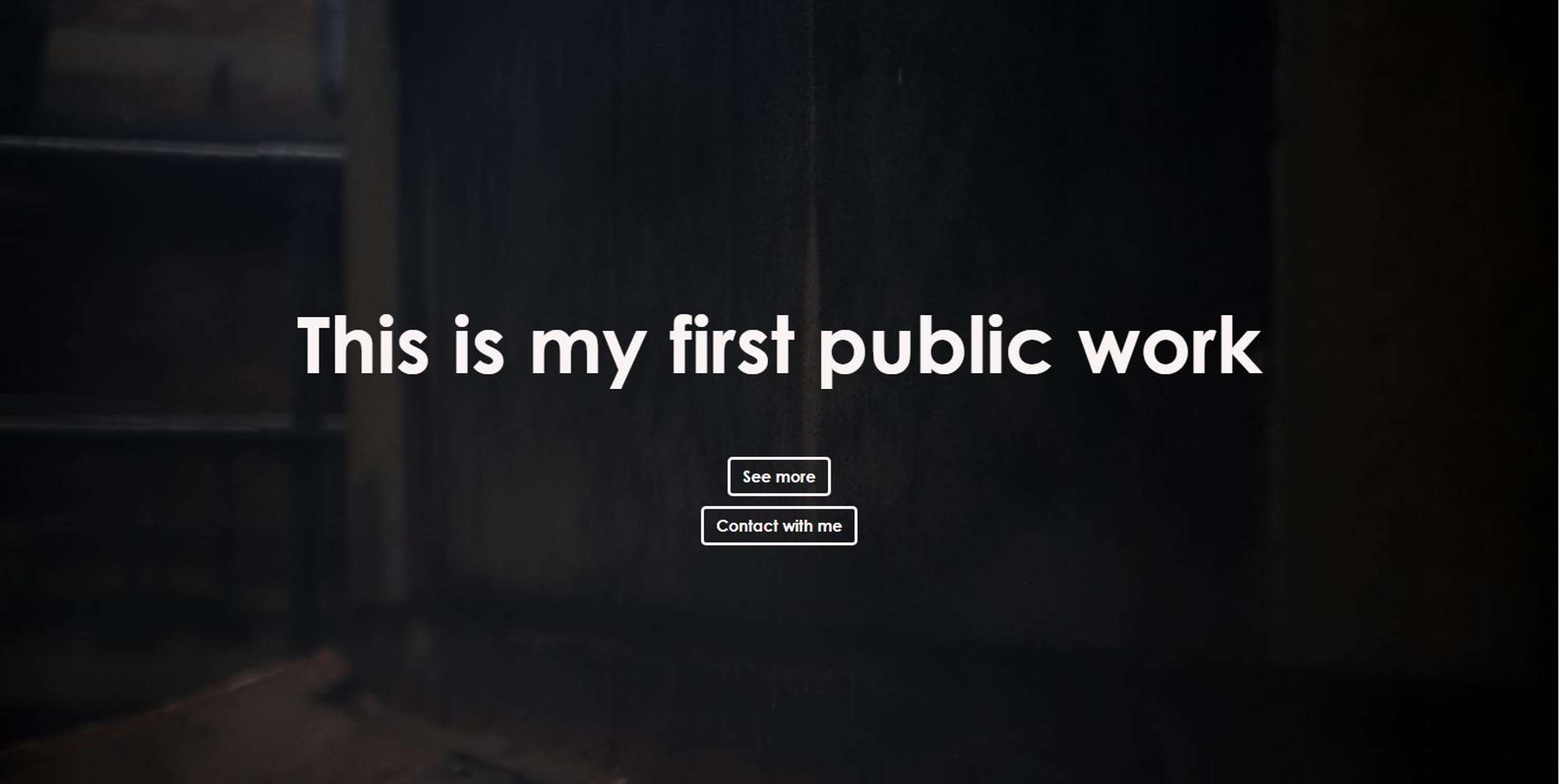 YAM - Your and My WebSite/landing page by Anton Dobrynin