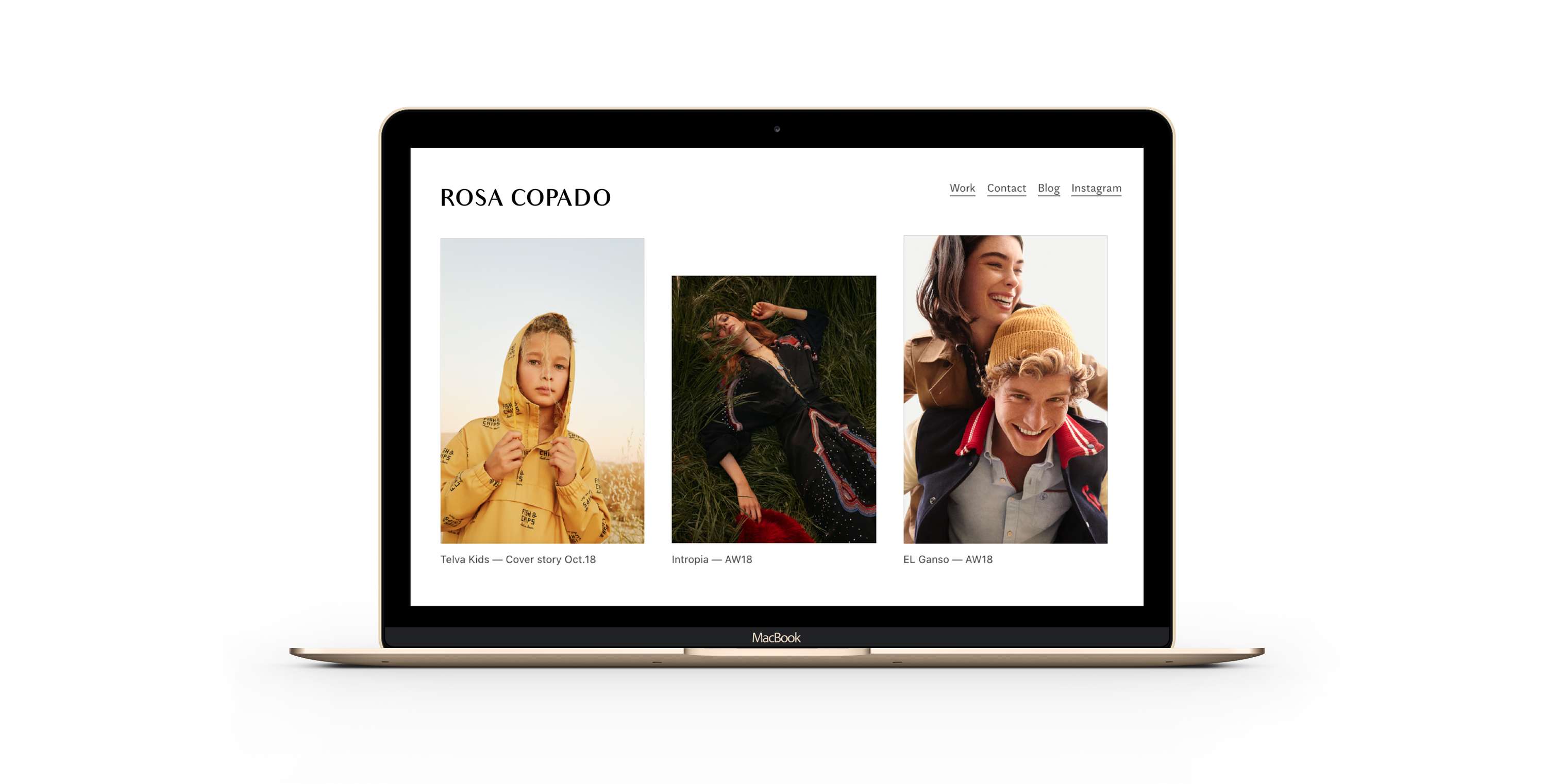 Rosa Copado. Visual Identity by Sandra Lopez Garcia