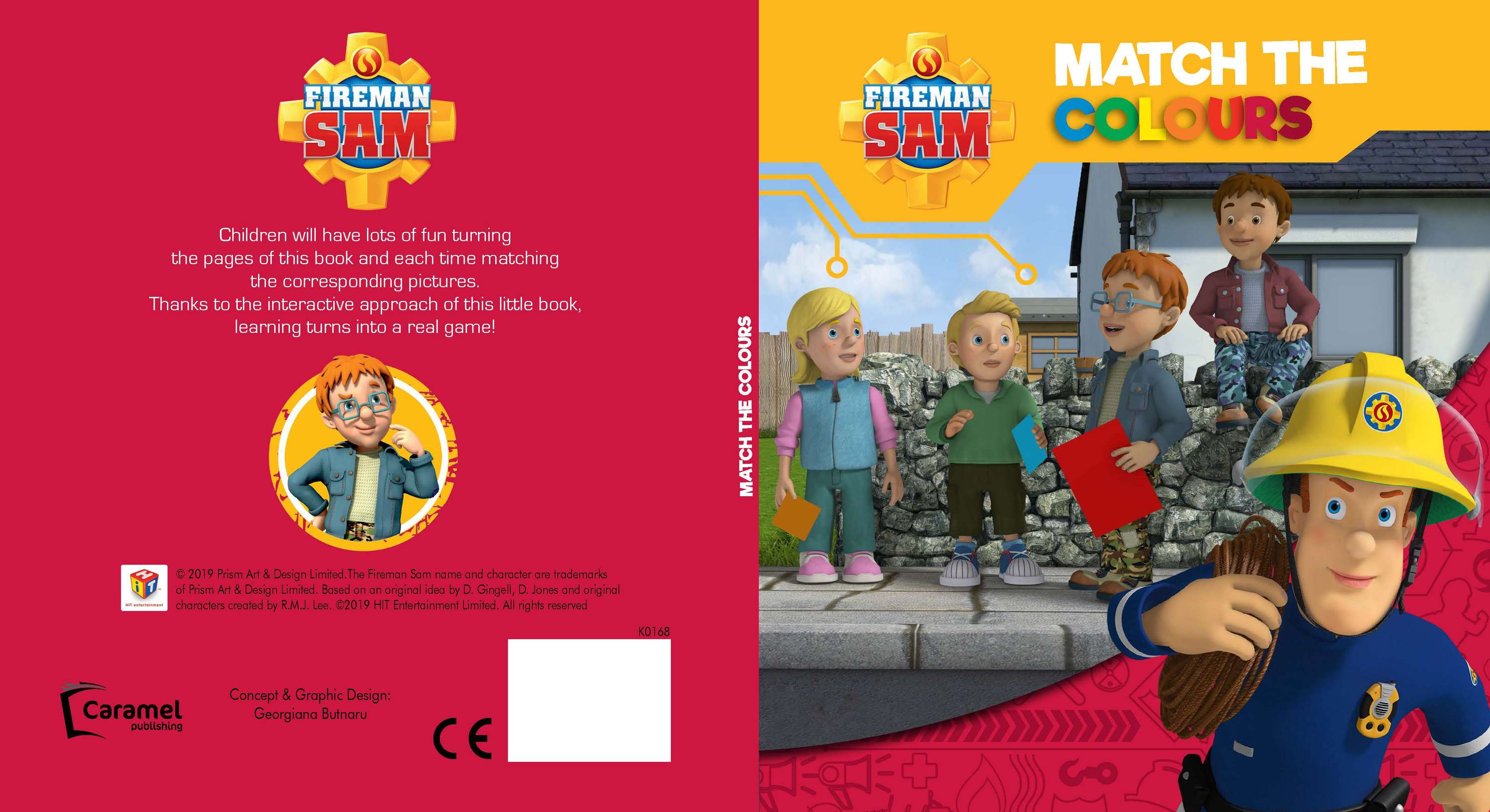 Fireman Sam Flap Book Series from Mattel by Georgiana Butnaru