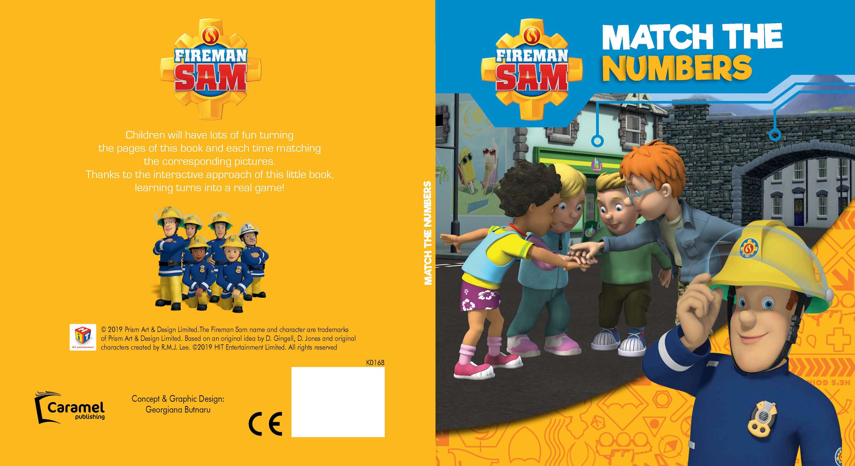 Fireman Sam Flap Book Series from Mattel by Georgiana Butnaru