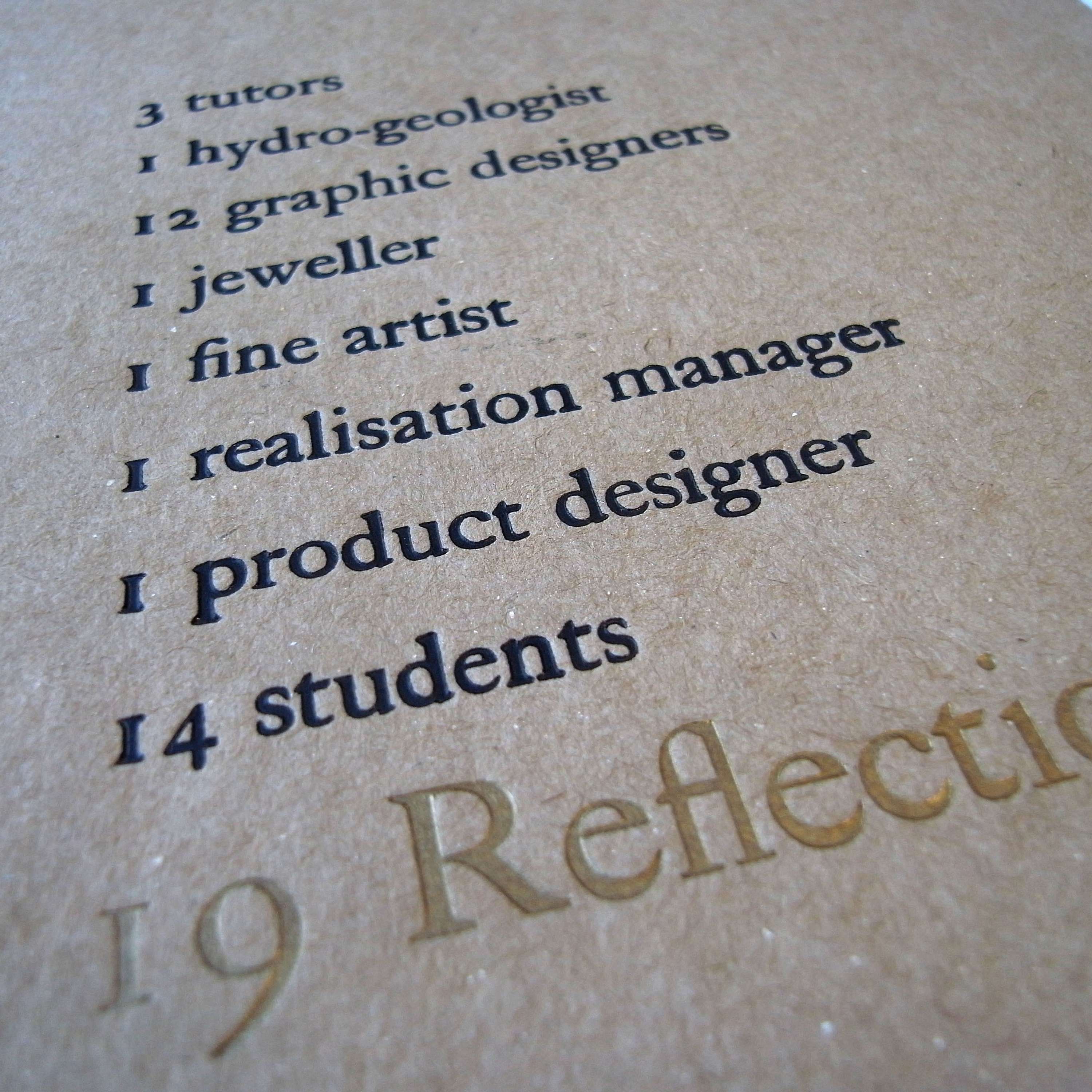 19 Reflections by Jess Macdonald