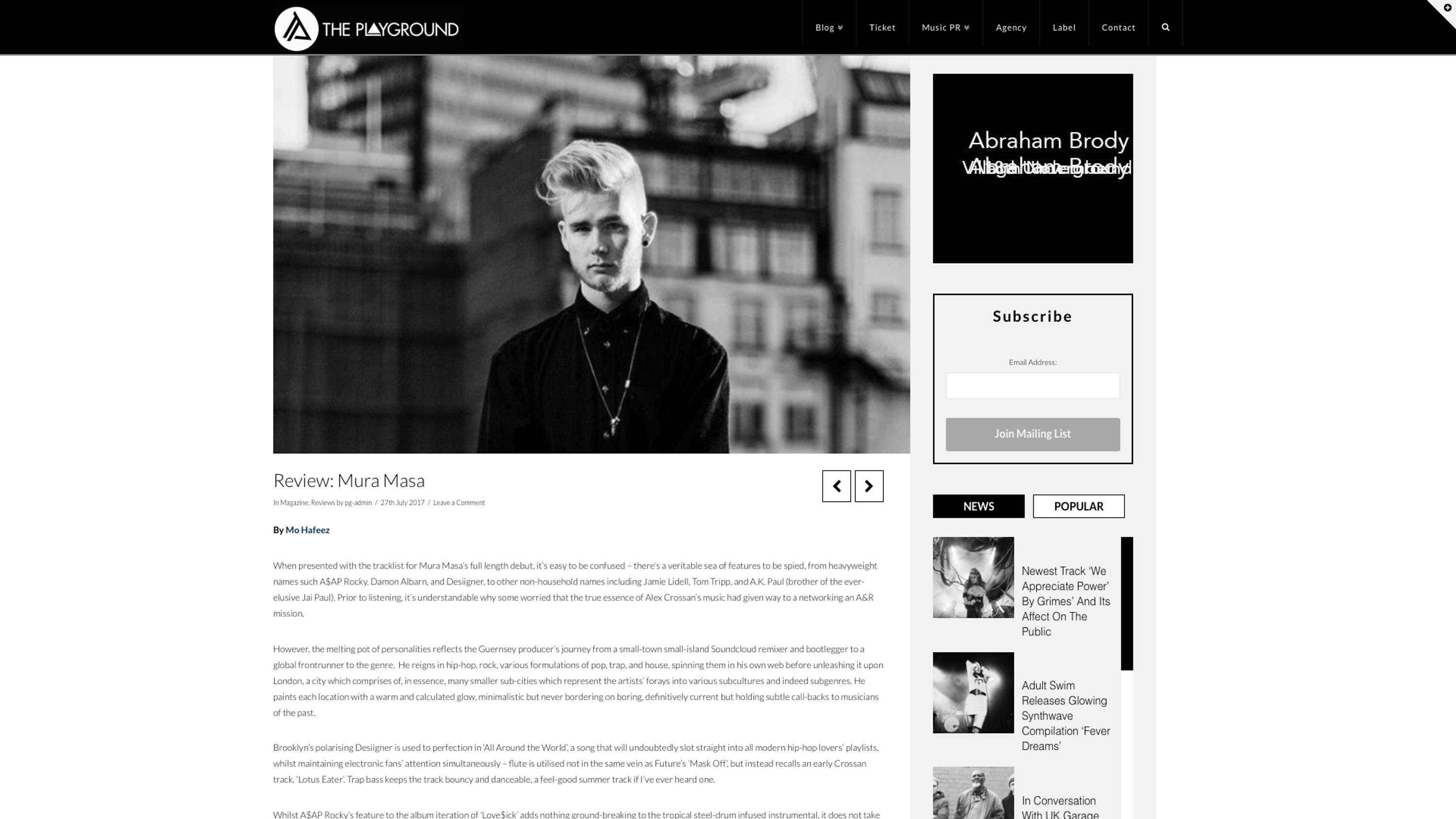Wall of Sound Magazine by Mo Hafeez
