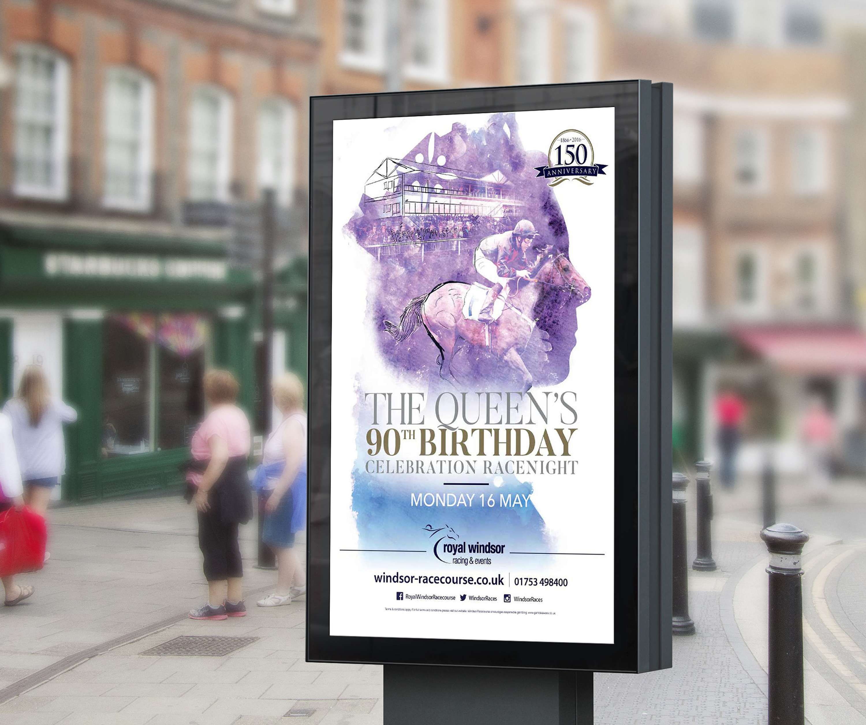 Queen's 90th Birthday Raceday by Ian Moreton