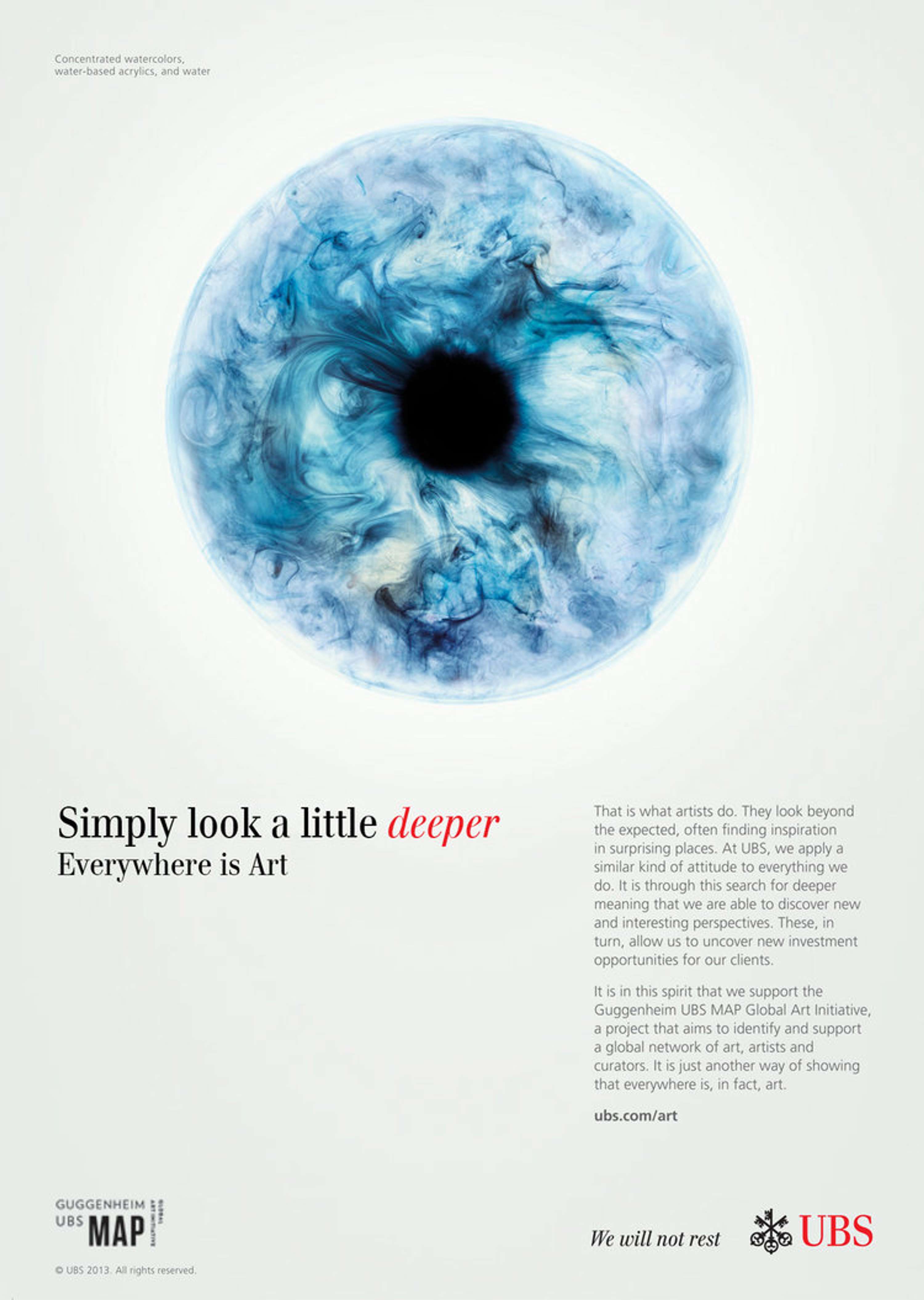 UBS / EVERYWHERE IS ART by Marc Allenby