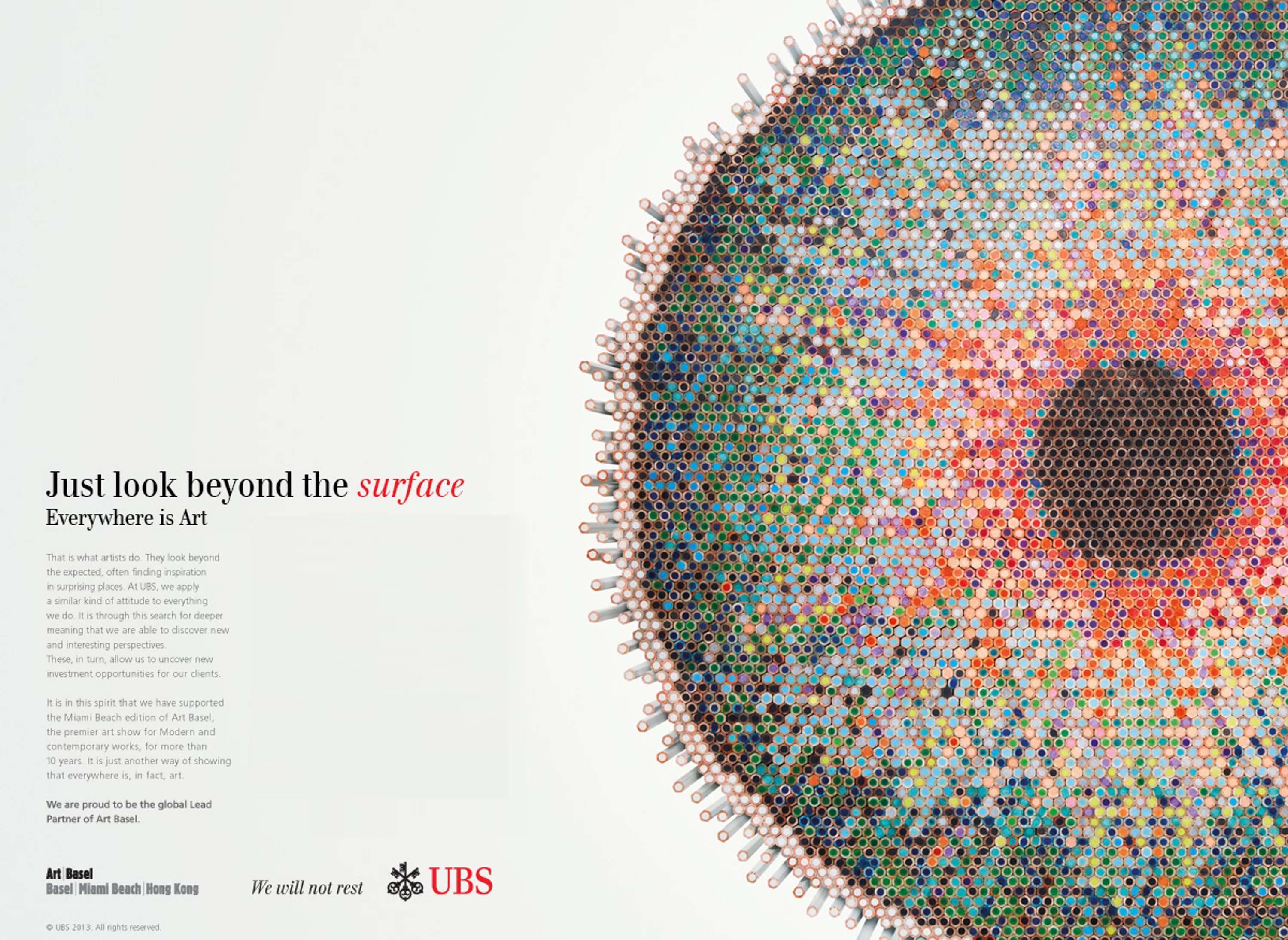 UBS / EVERYWHERE IS ART by Marc Allenby