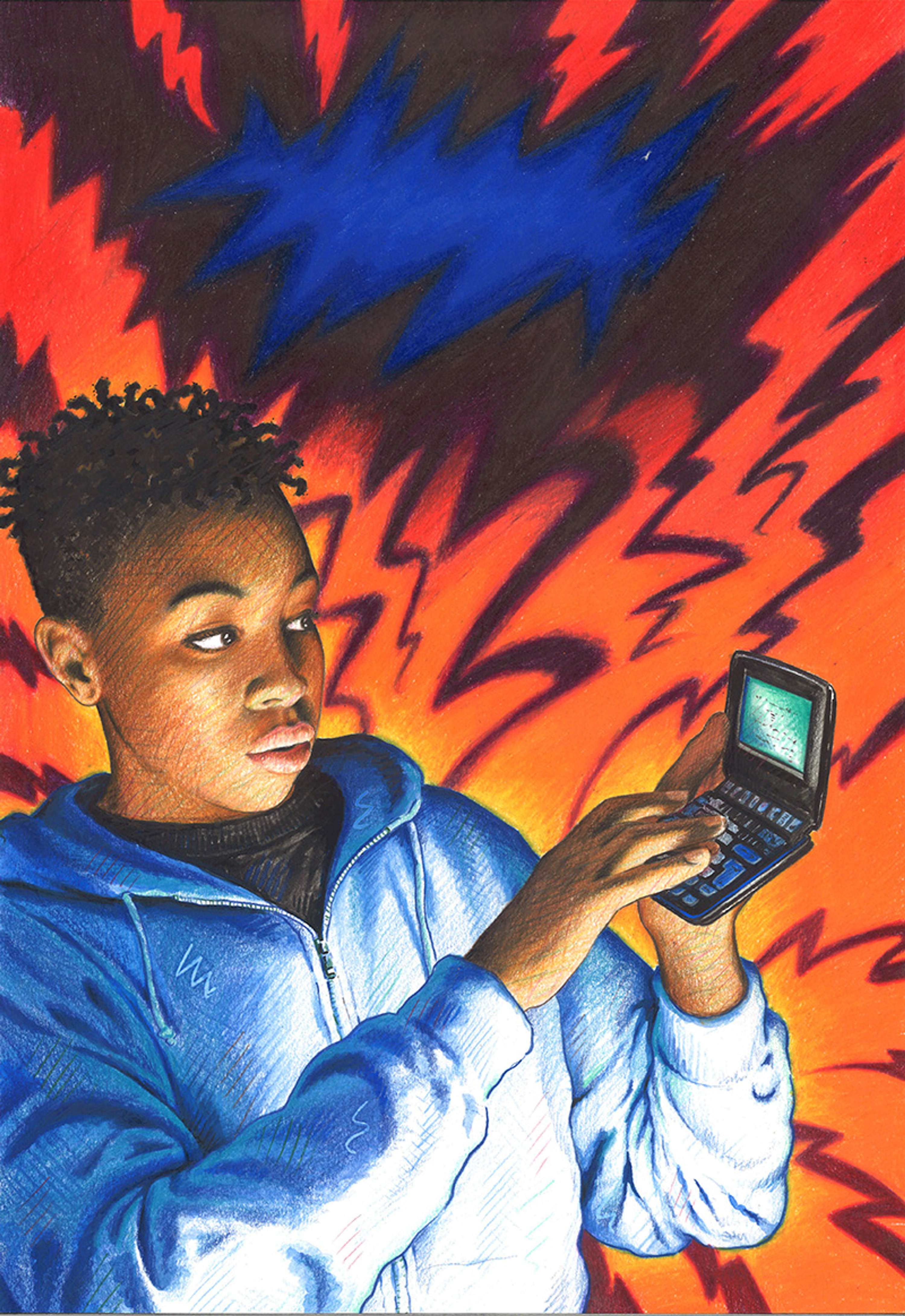 Malorie Blackman covers by Derek Brazell