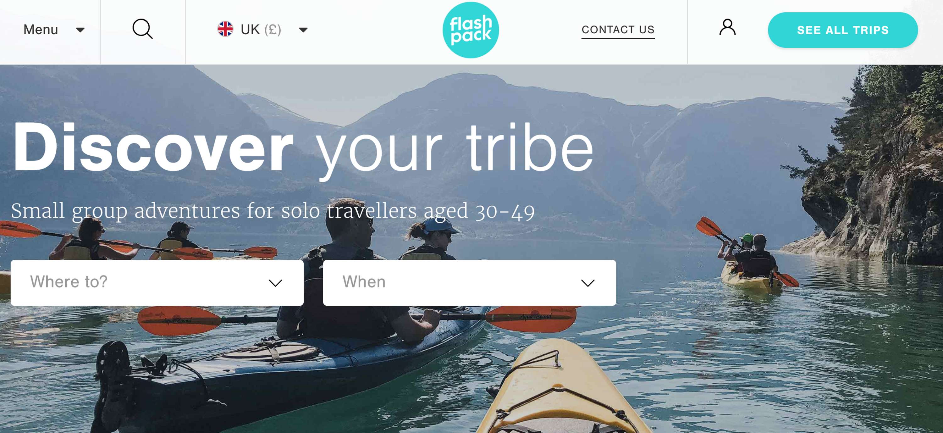New Flash Pack Website by Waverley Wong