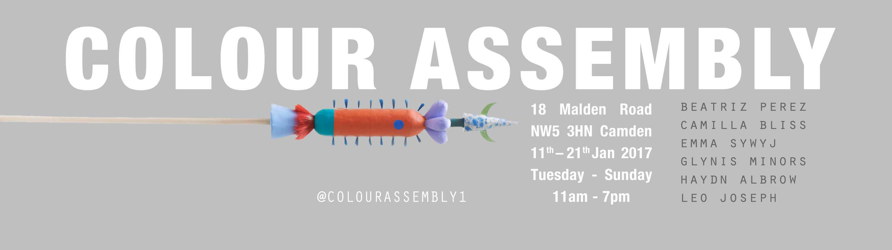COLOUR ASSEMBLY by Leo Joseph