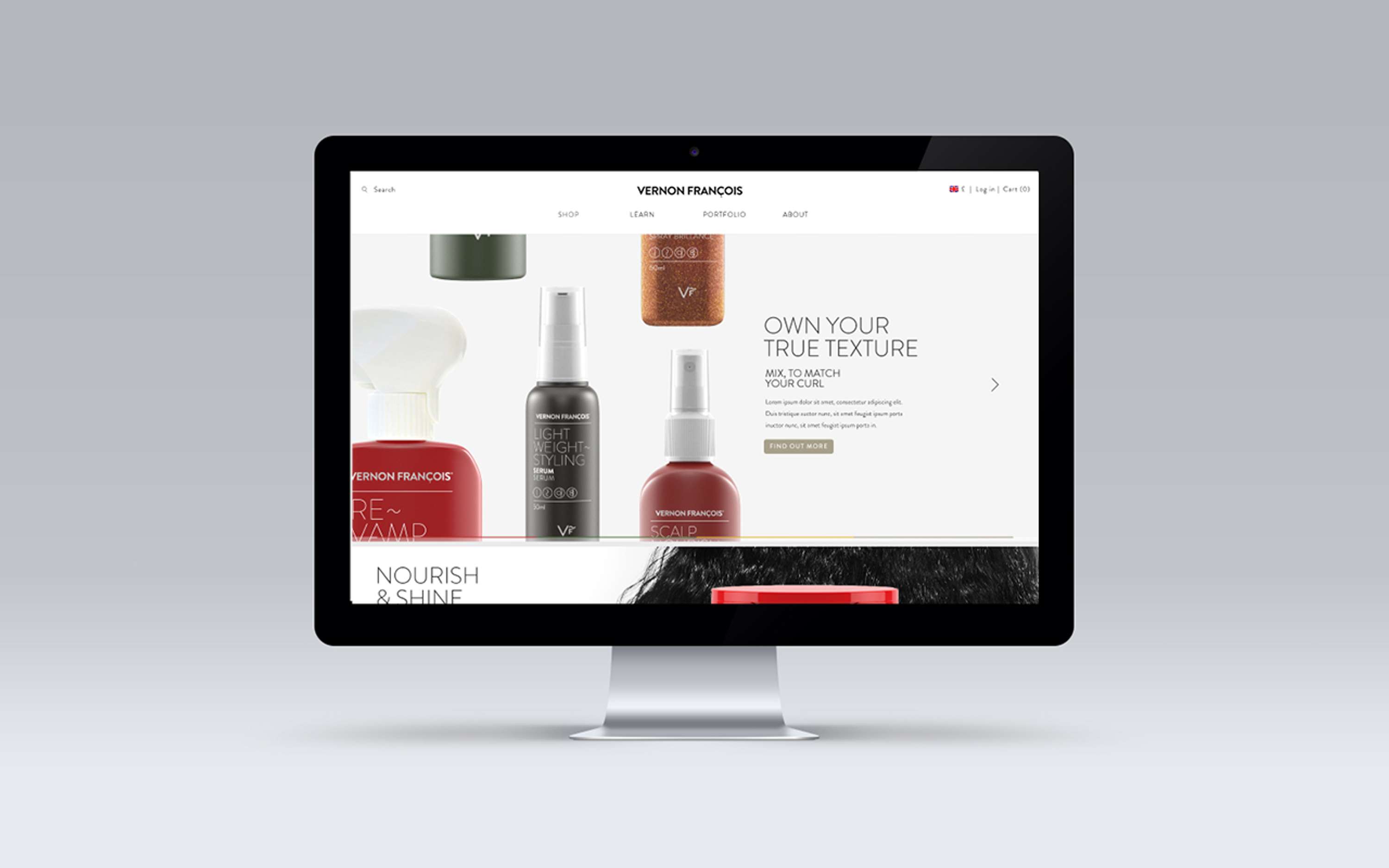 Vernon Francois® Website by Luke Springate