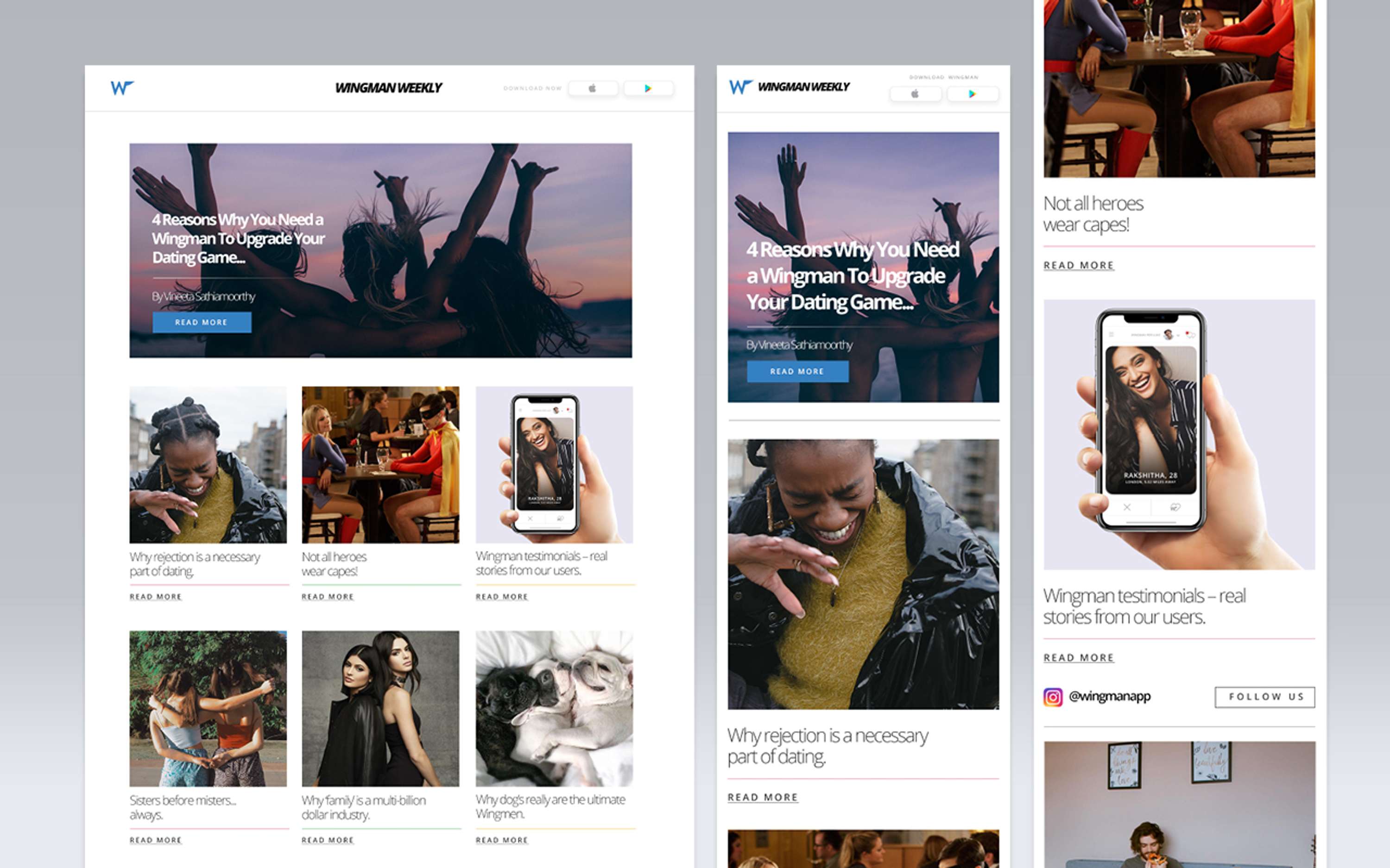 Wingman® App by Luke Springate