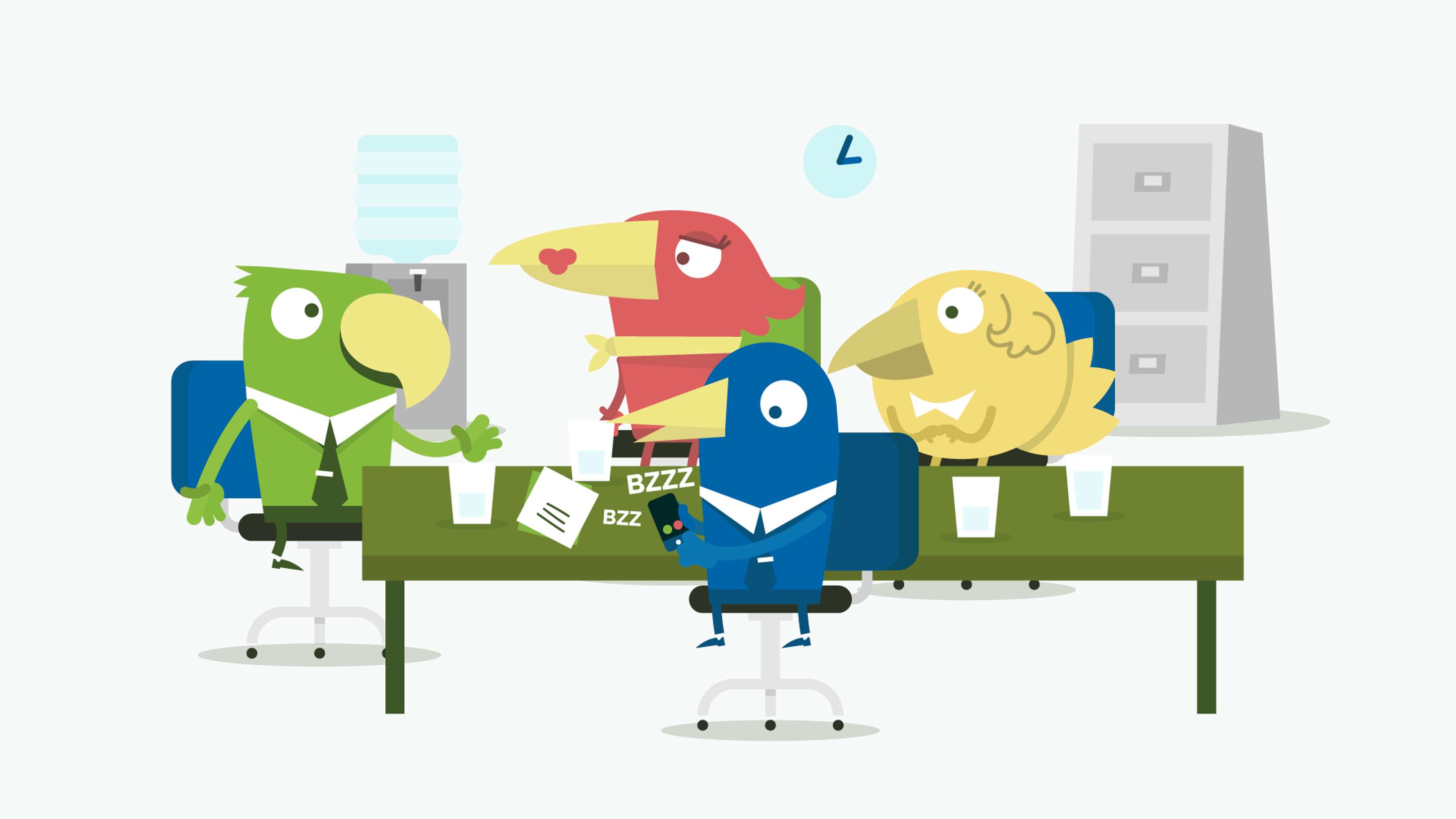 Storyboards,  Character design and Illustration by Mark Moore