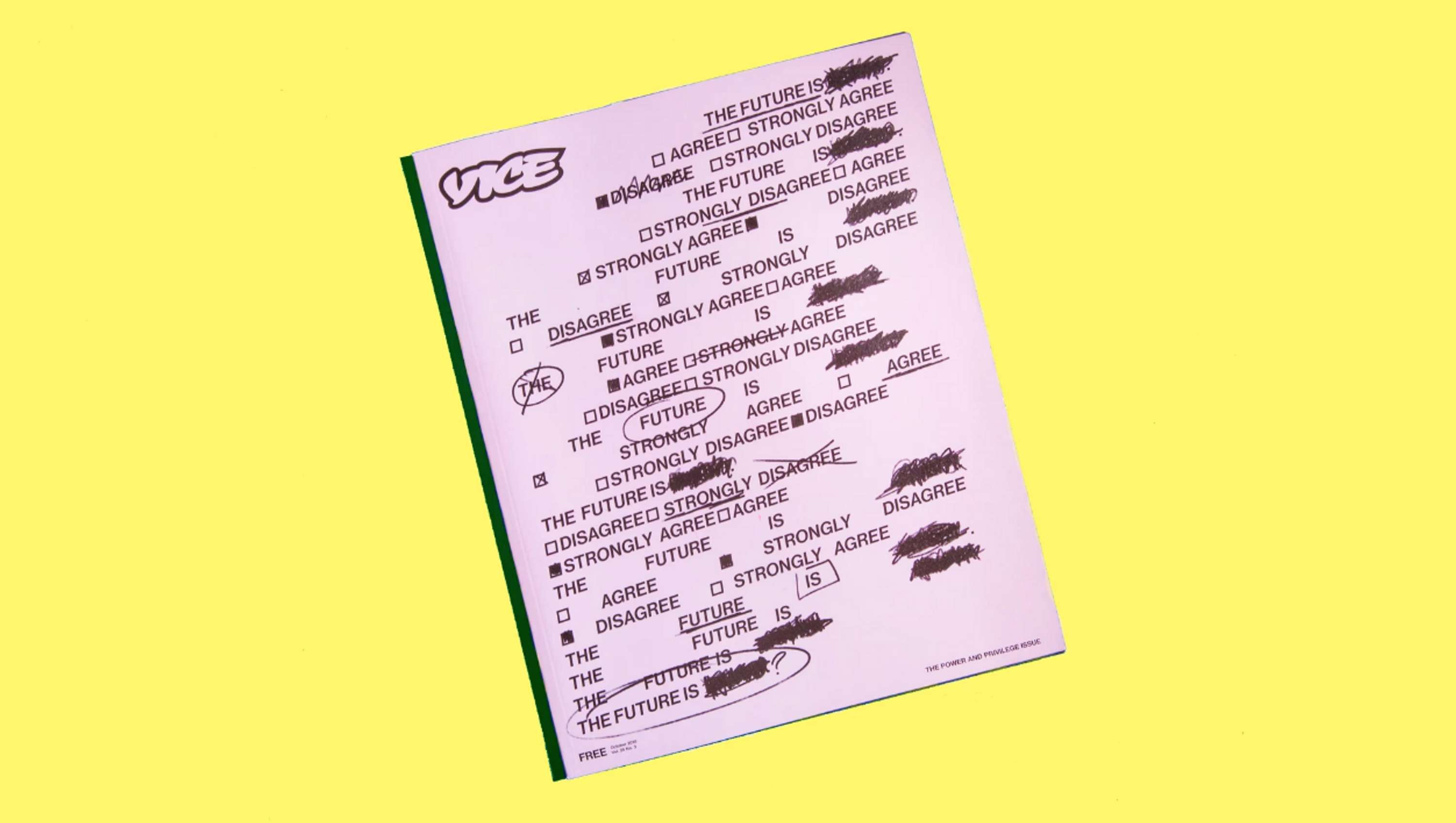 THE POWER AND PRIVILEGE ISSUE, OCTOBER 2018 by Ellis Jones