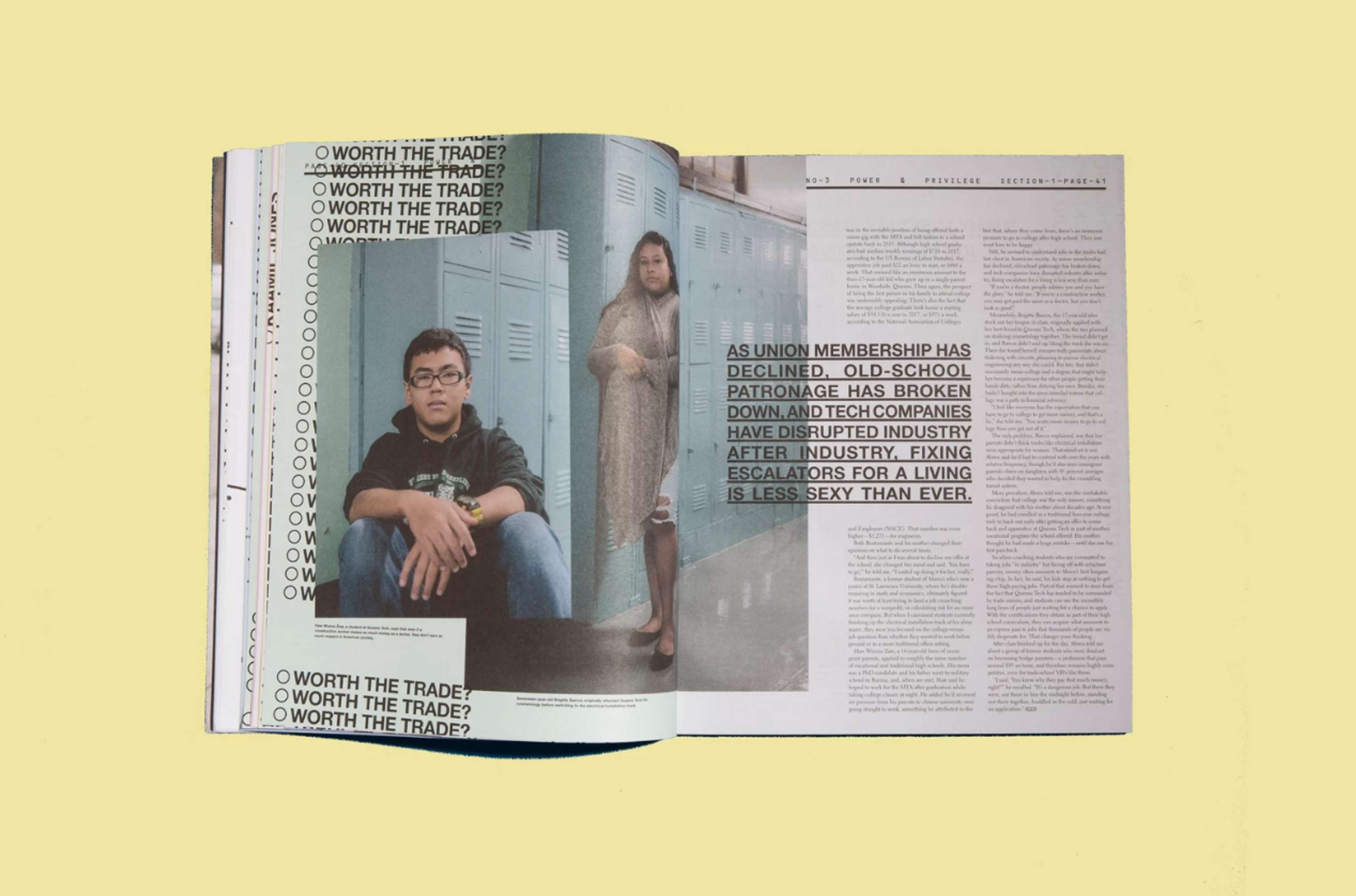 THE POWER AND PRIVILEGE ISSUE, OCTOBER 2018 by Ellis Jones