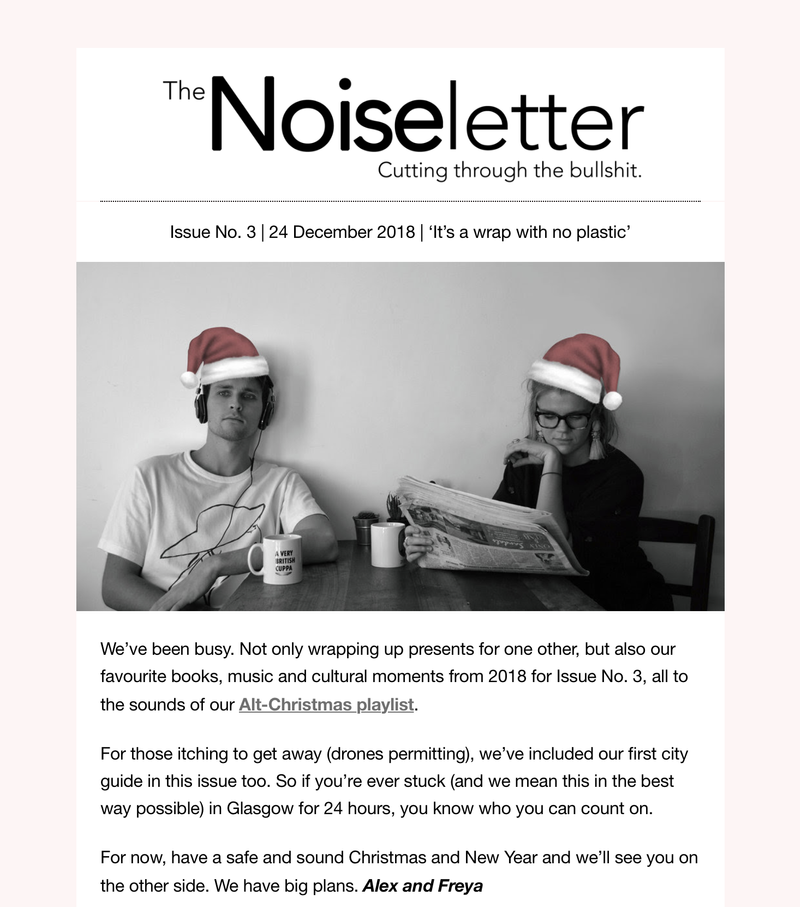 The Noiseletter by Freya Parr