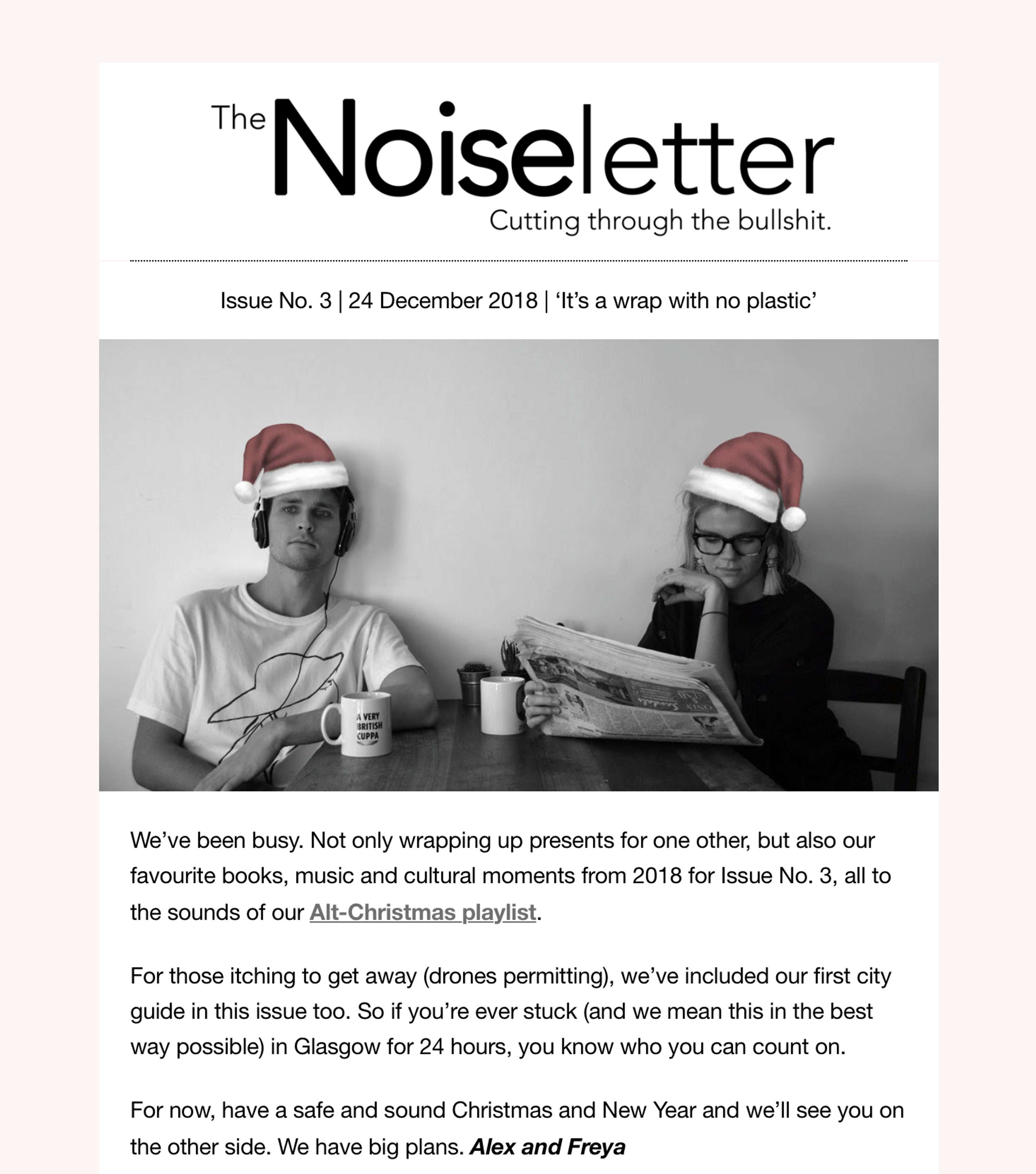 The Noiseletter by Freya Parr