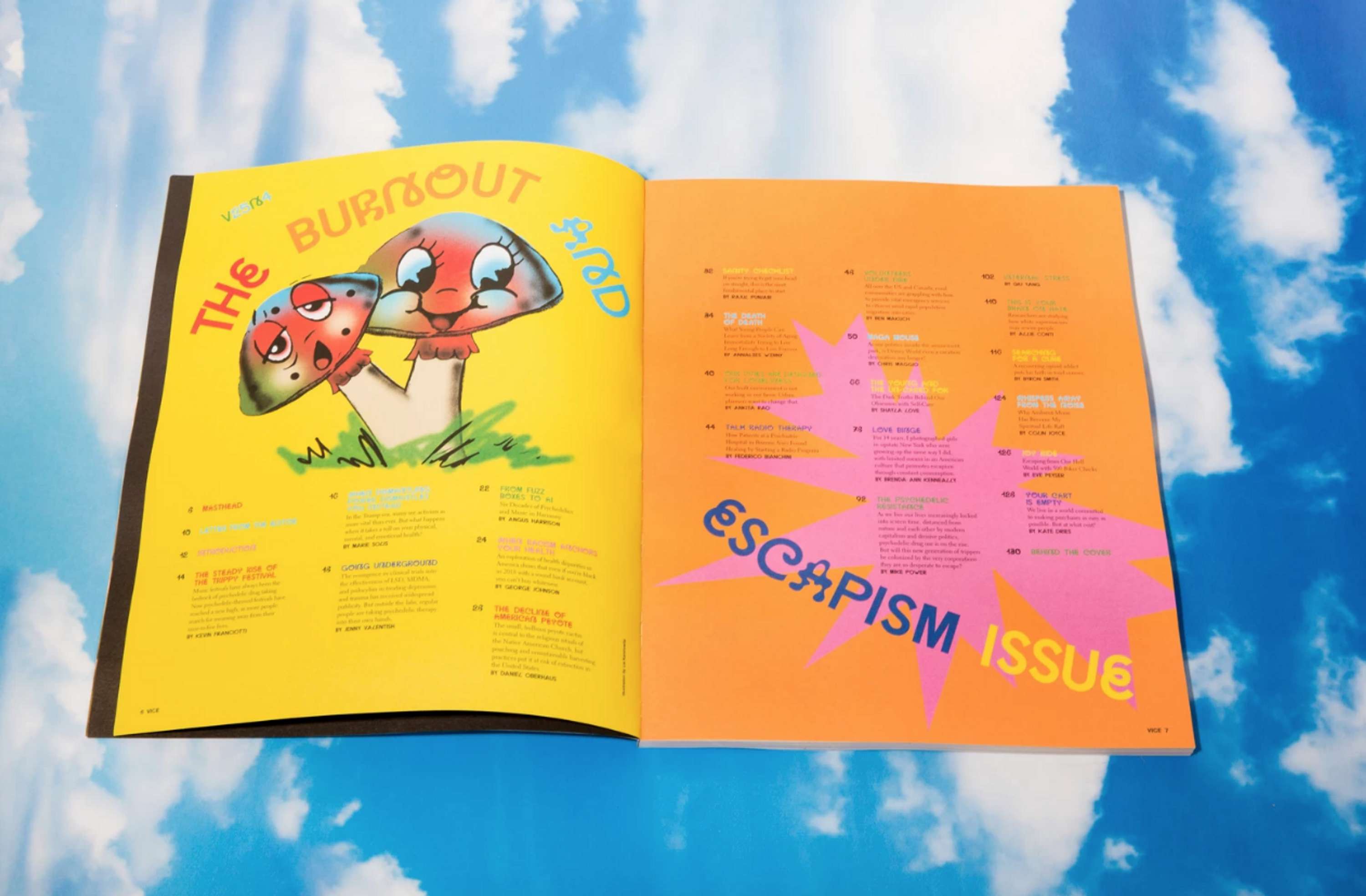 THE BURNOUT AND ESCAPISM ISSUE, DECEMBER 2018 by Ellis Jones