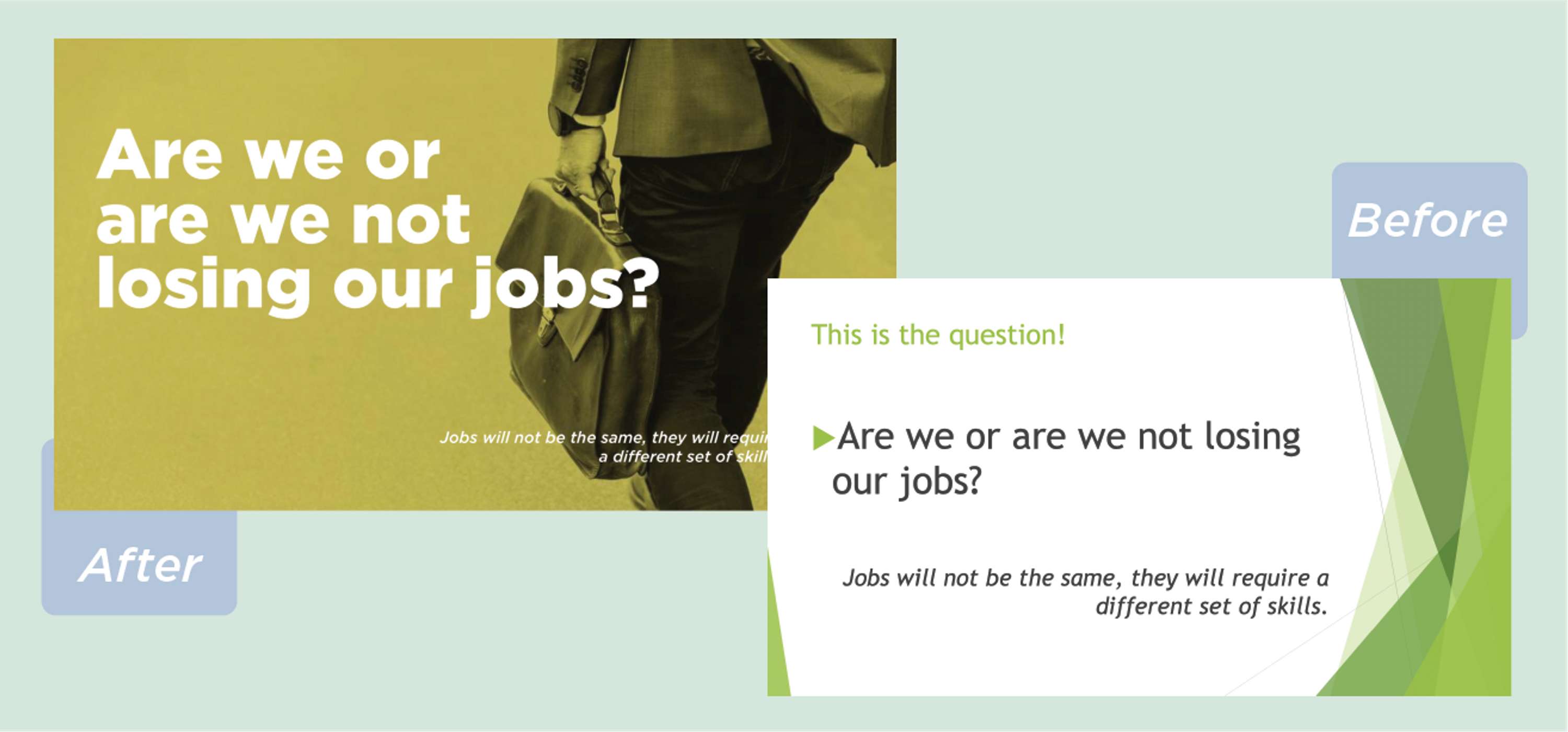 Presentation Design - People of Tomorrow by Mihai Mija