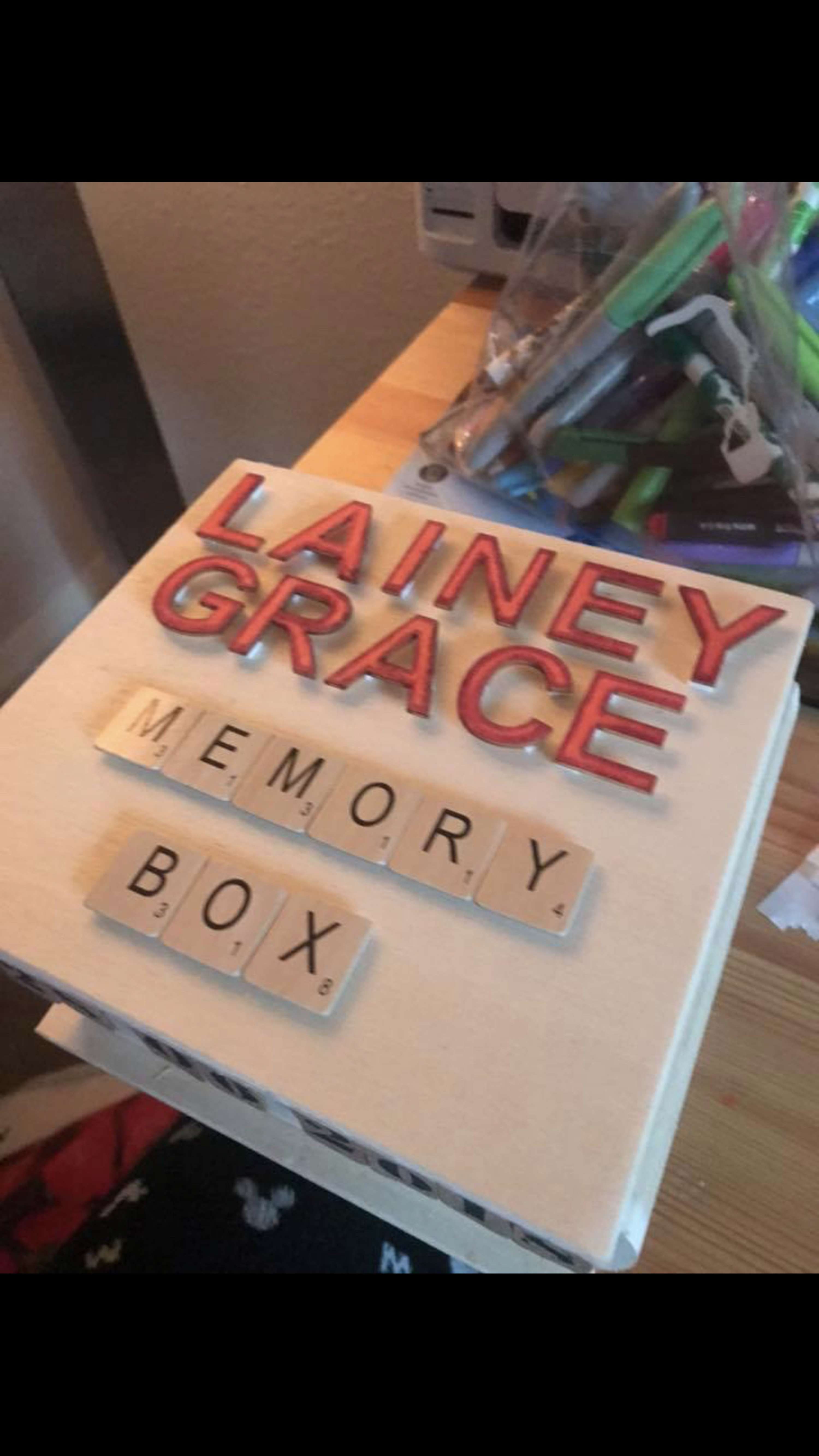 Baby Memory Boxes by Leanne Smith