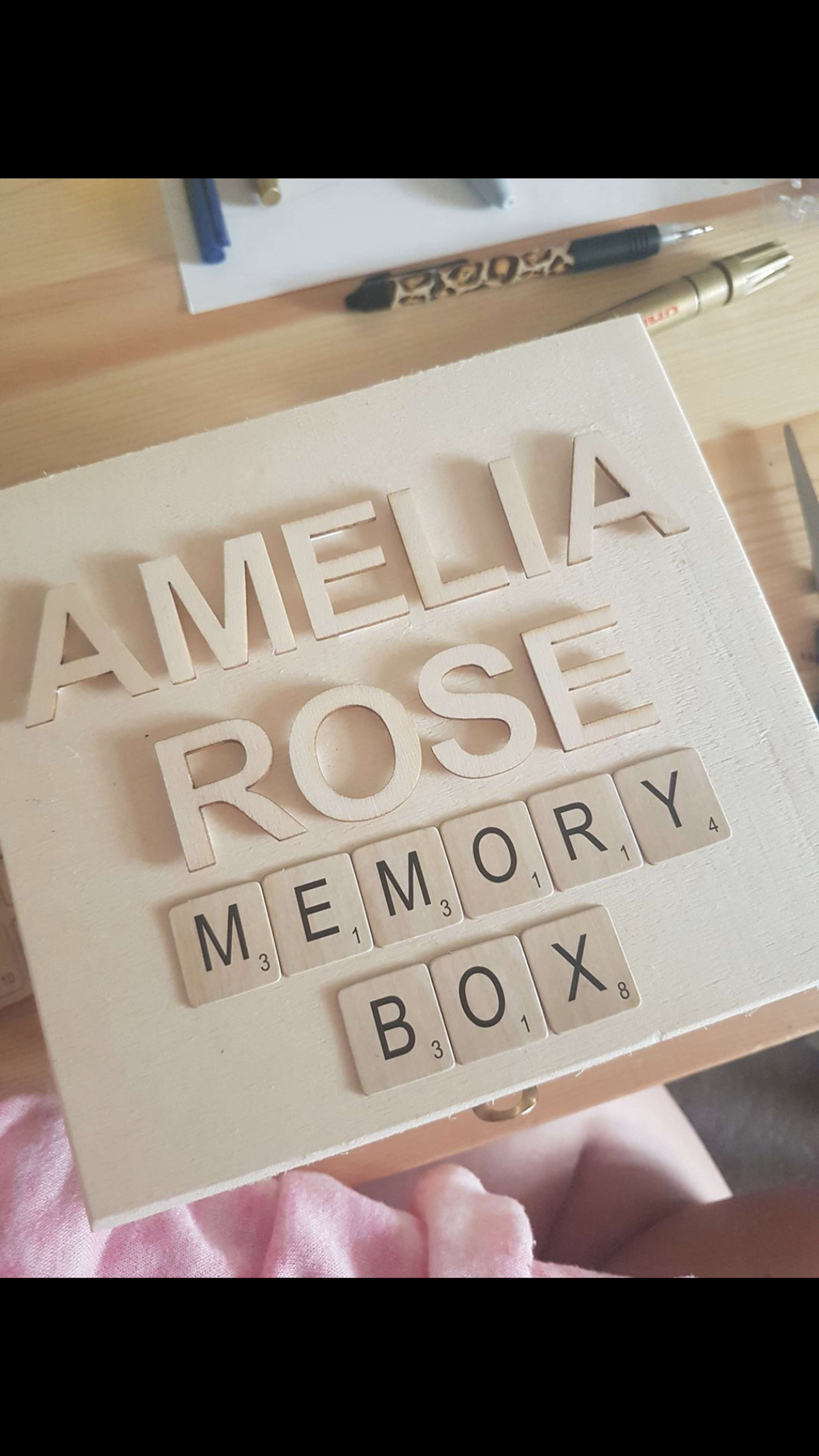 Baby Memory Boxes by Leanne Smith