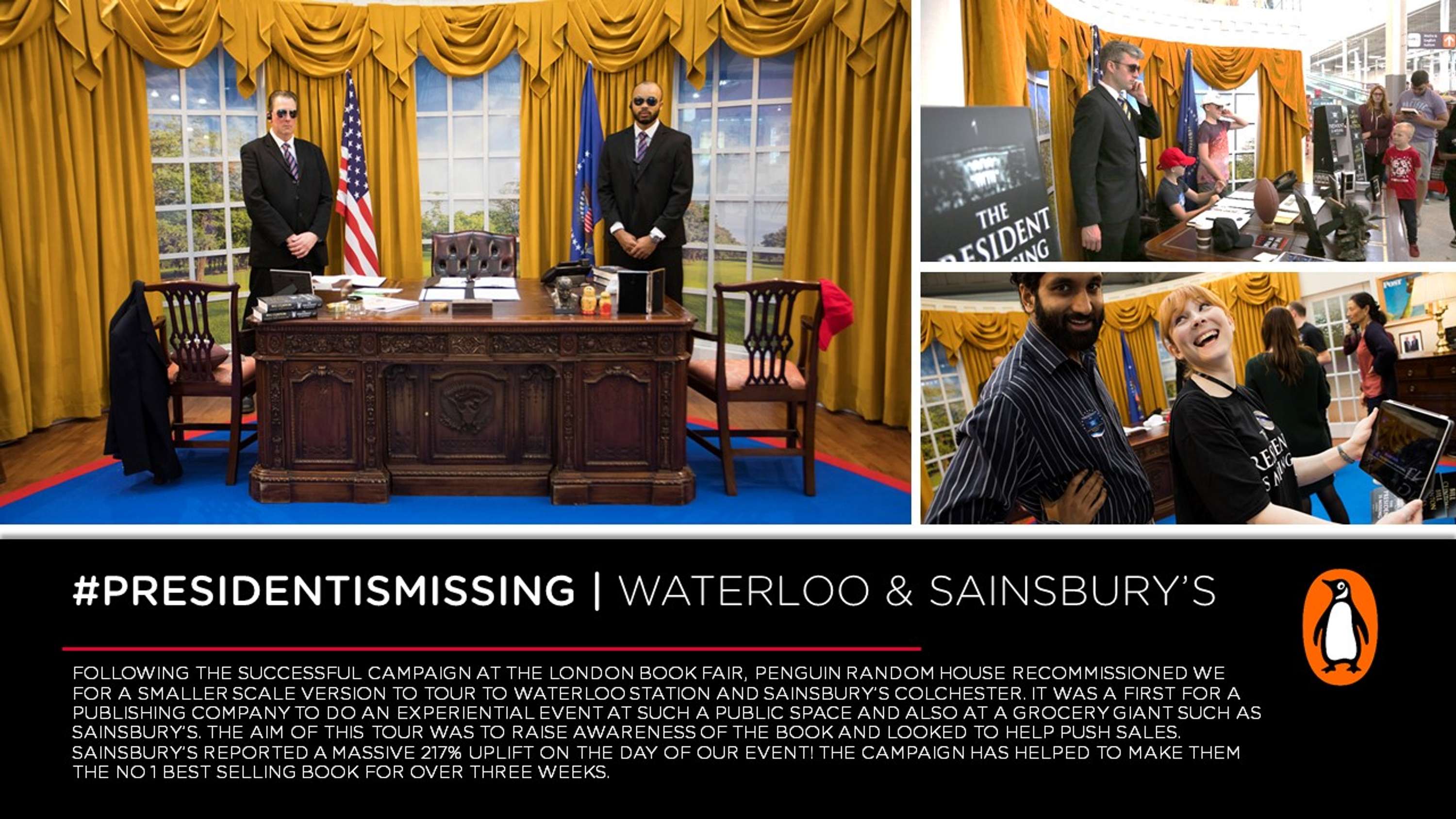 Penguin Random House - President Is Missing. by Ryan Kwok
