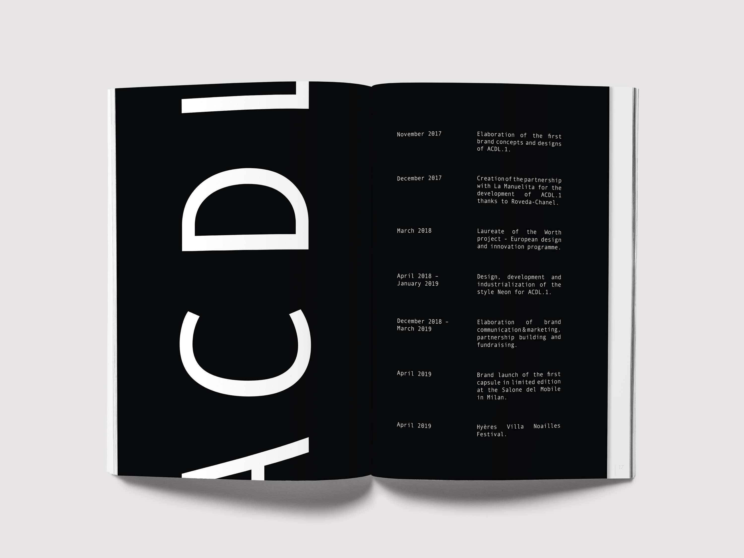 Editorial Design Project for ACDL by Anne Schubert