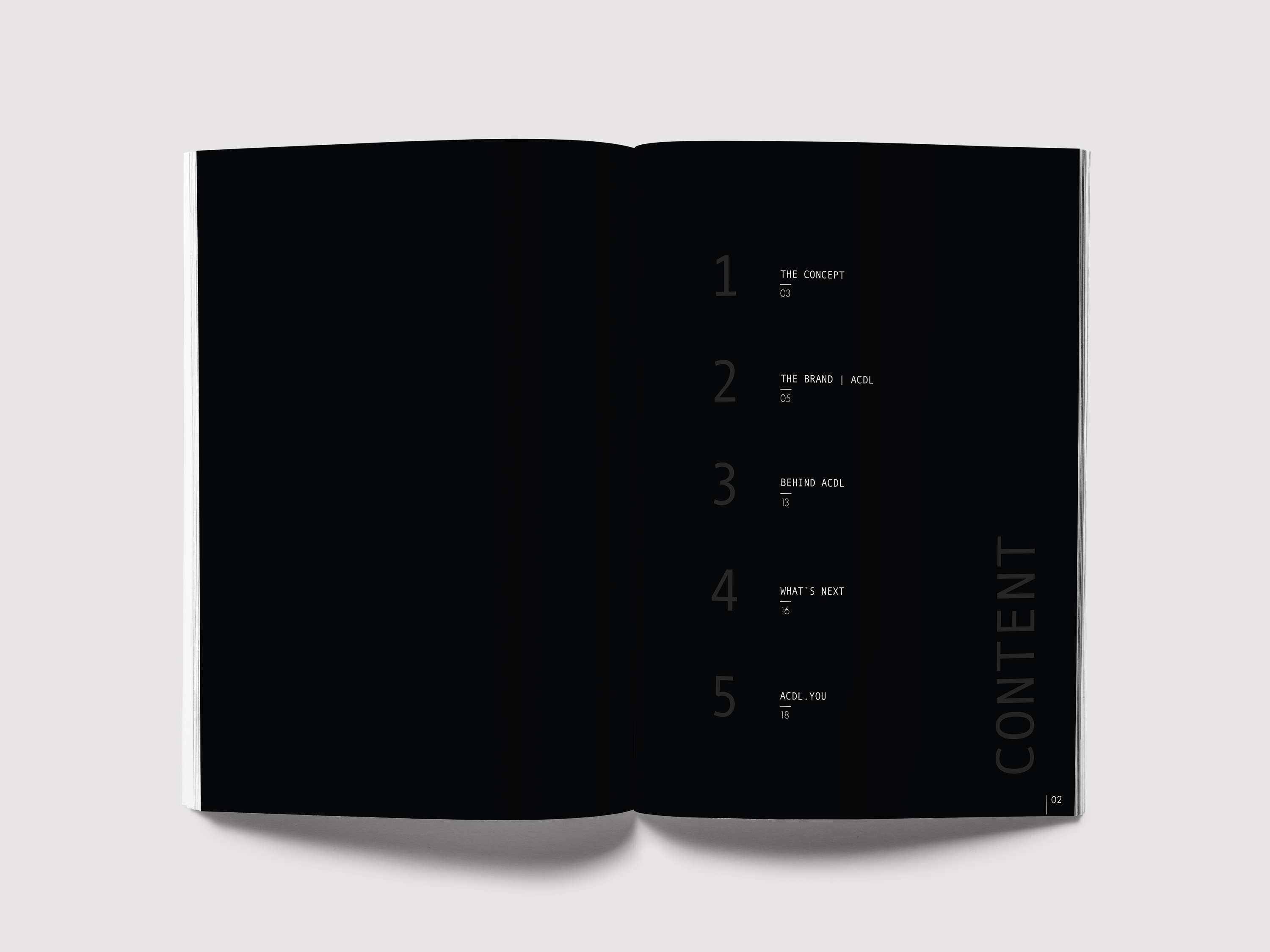 Editorial Design Project for ACDL by Anne Schubert