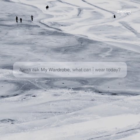 My wardrobe | The new Alexa skill by Emilie Chanteloup
