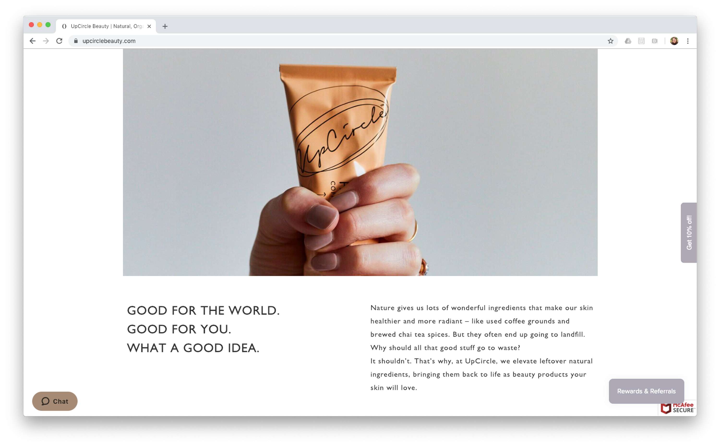 UpCircle rebranding by Mike Reed