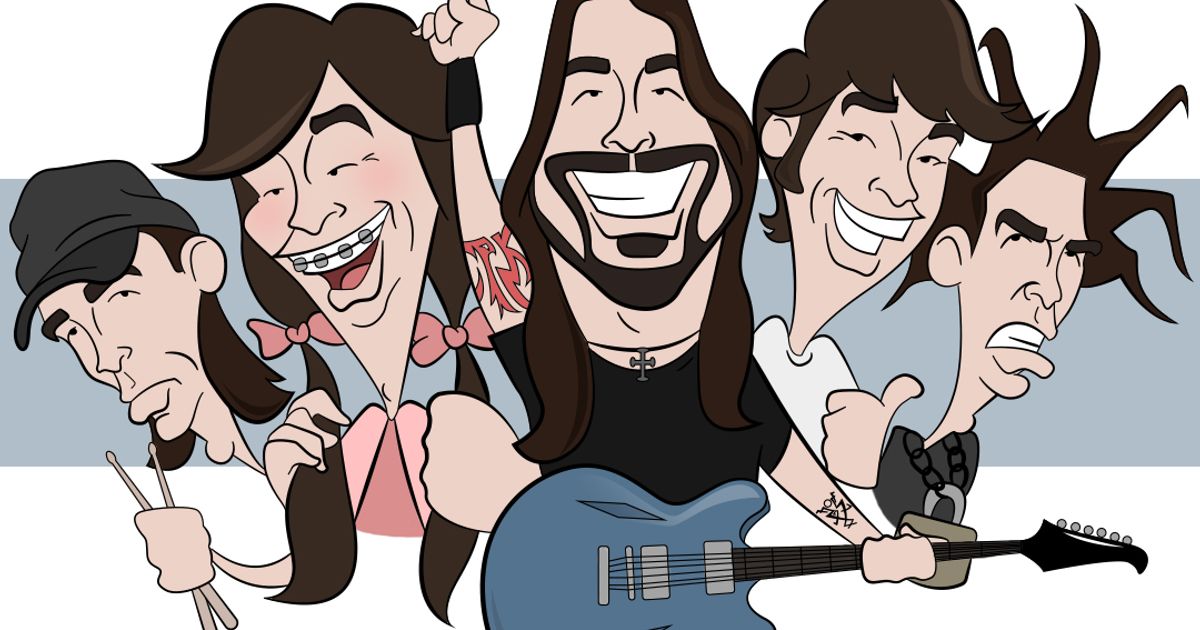 The many faces of Dave Grohl | The Dots