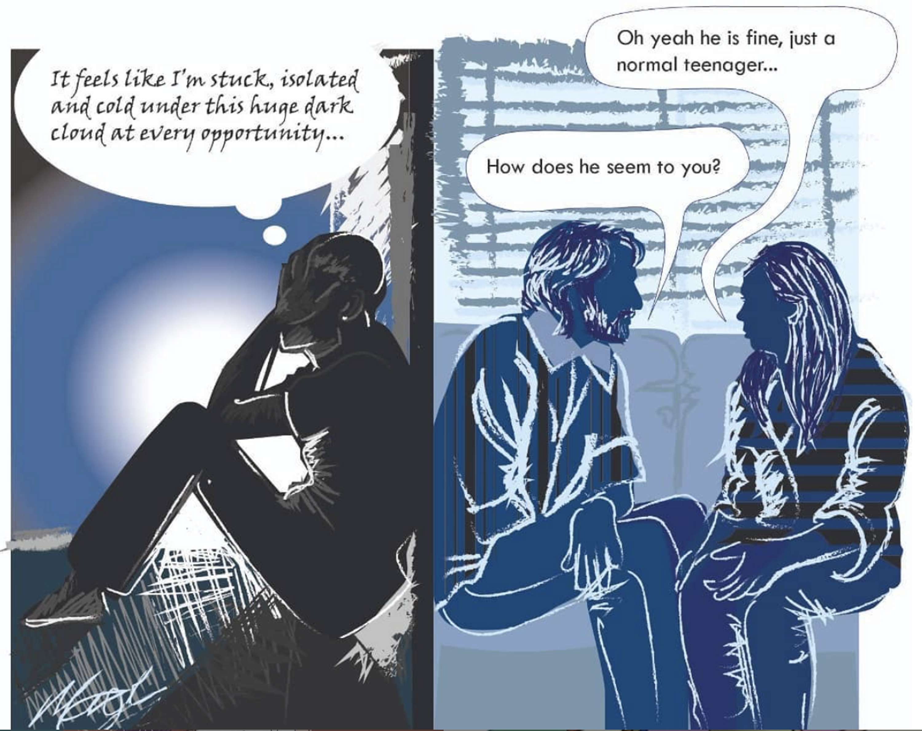 Depression by Mary Oladele