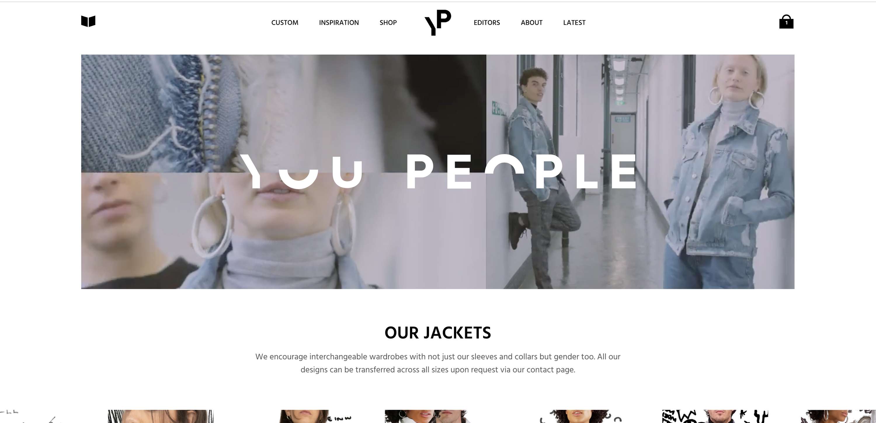 YOUPEOPLE Web Design by EMMY DAYAL