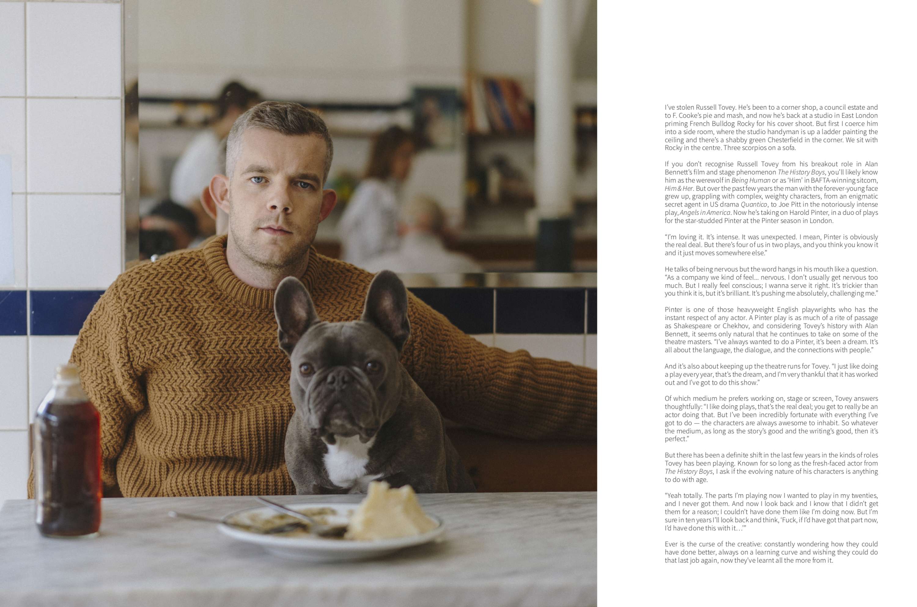 Interview with Russell Tovey by Laura Feasey