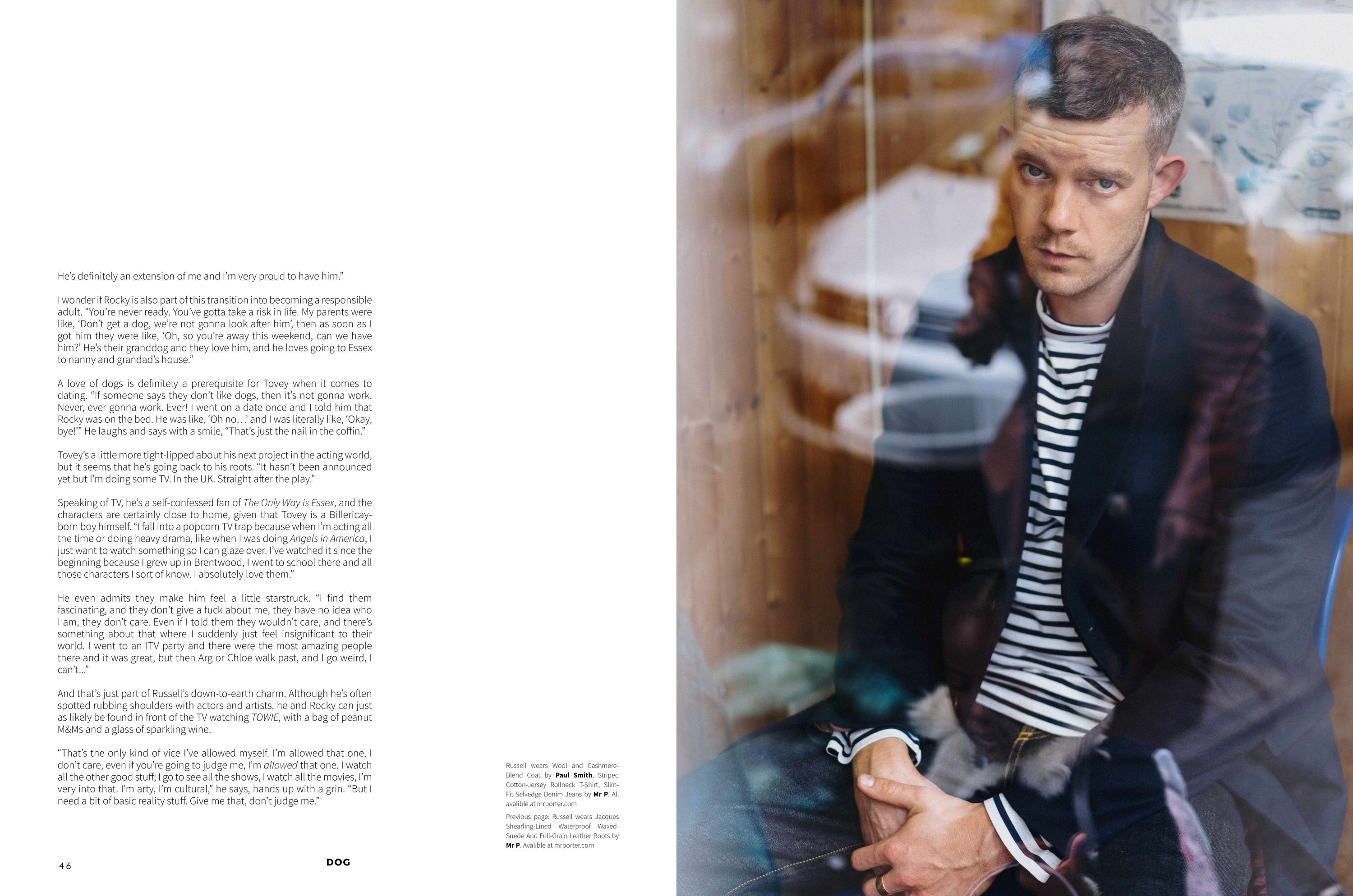 Interview with Russell Tovey by Laura Feasey