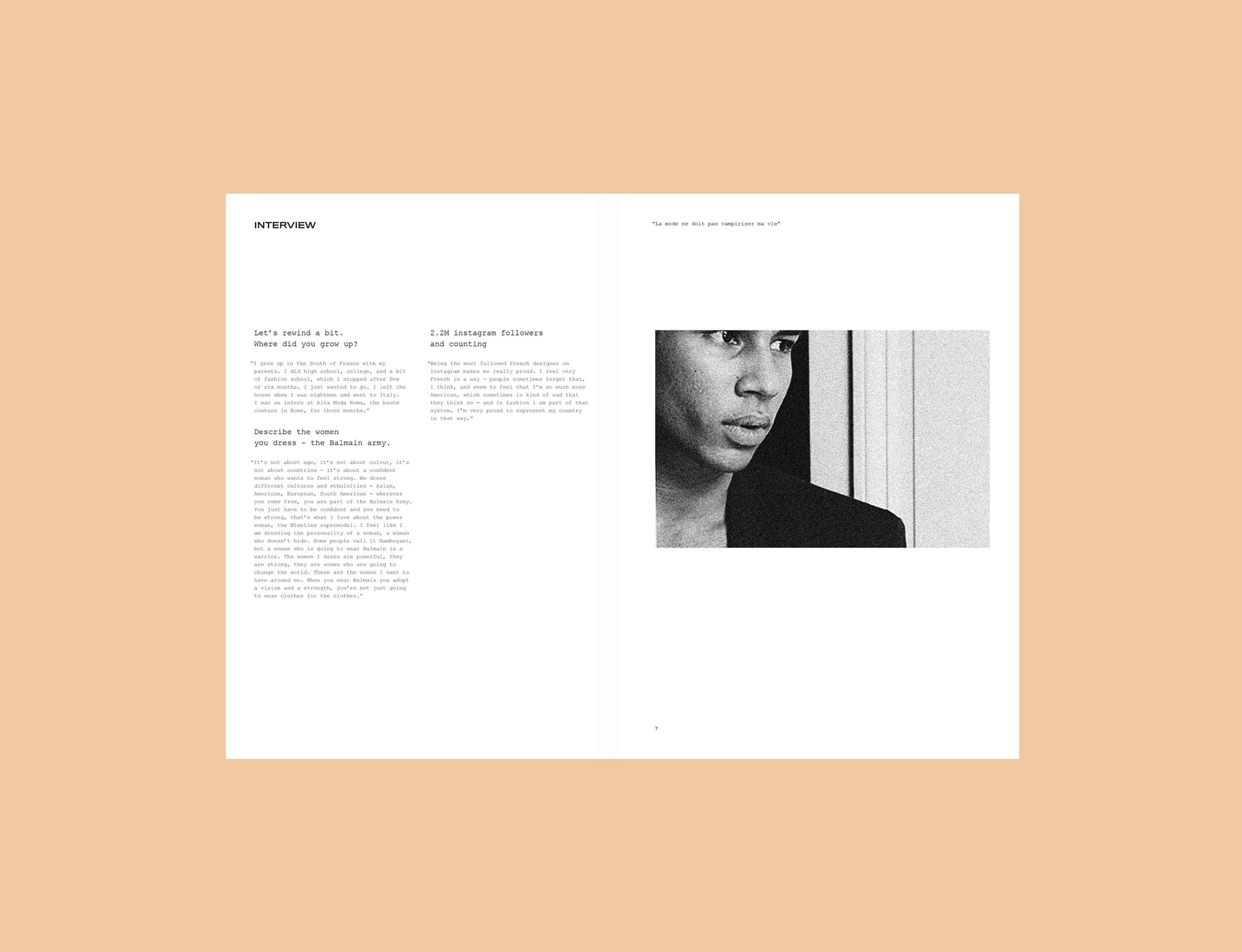 Olivier Rousteing - Monograph by Olly Lenain