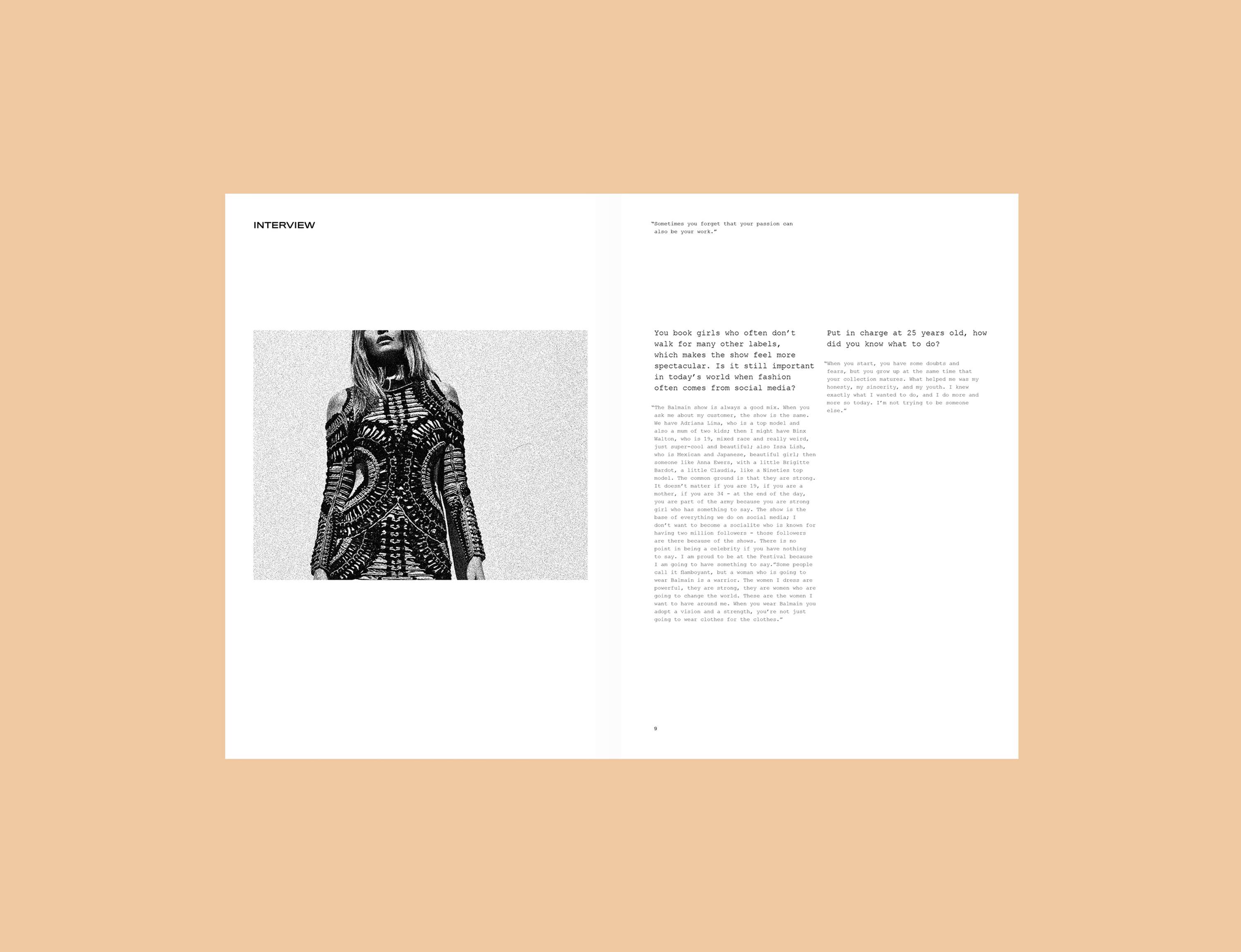 Olivier Rousteing - Monograph by Olly Lenain