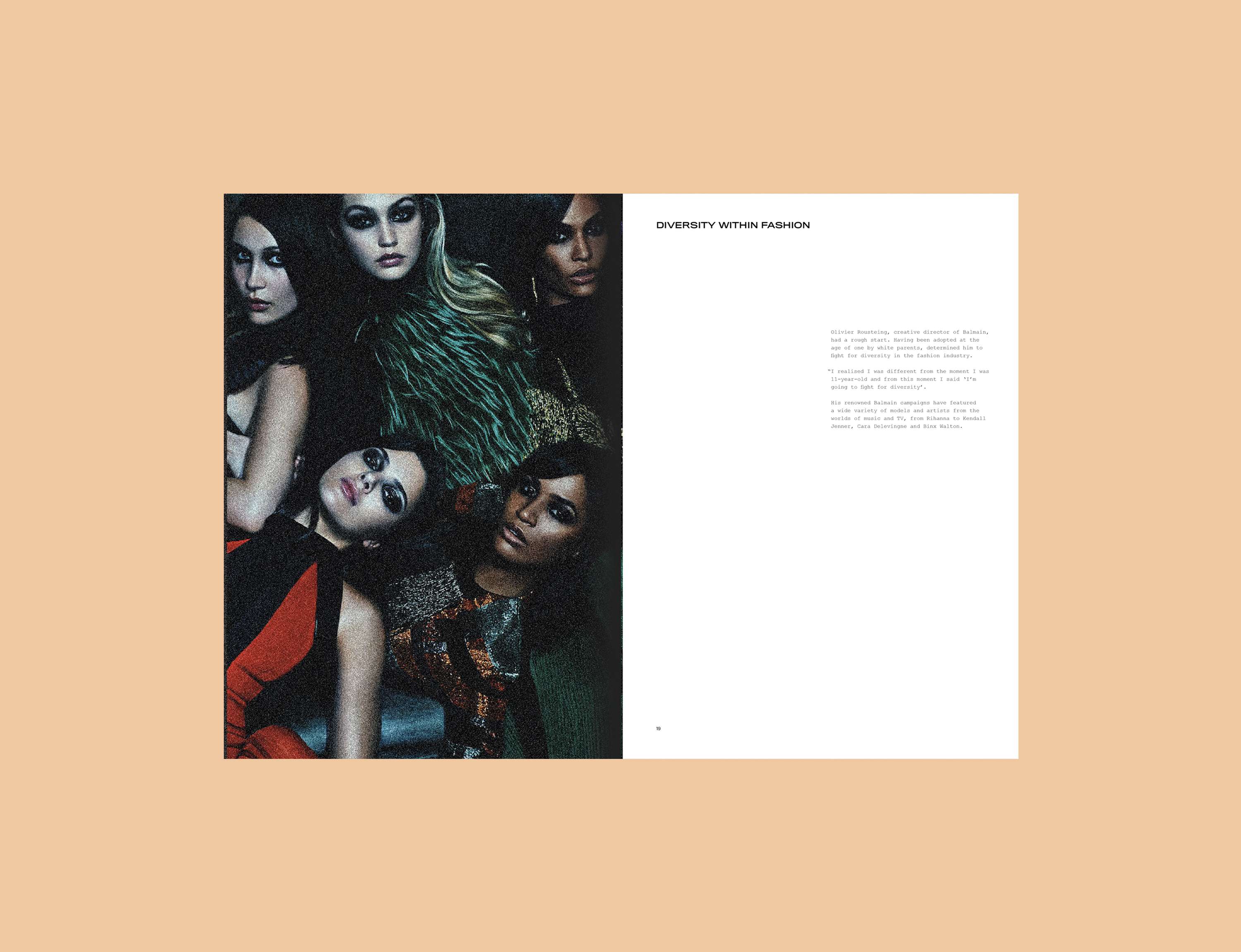 Olivier Rousteing - Monograph by Olly Lenain
