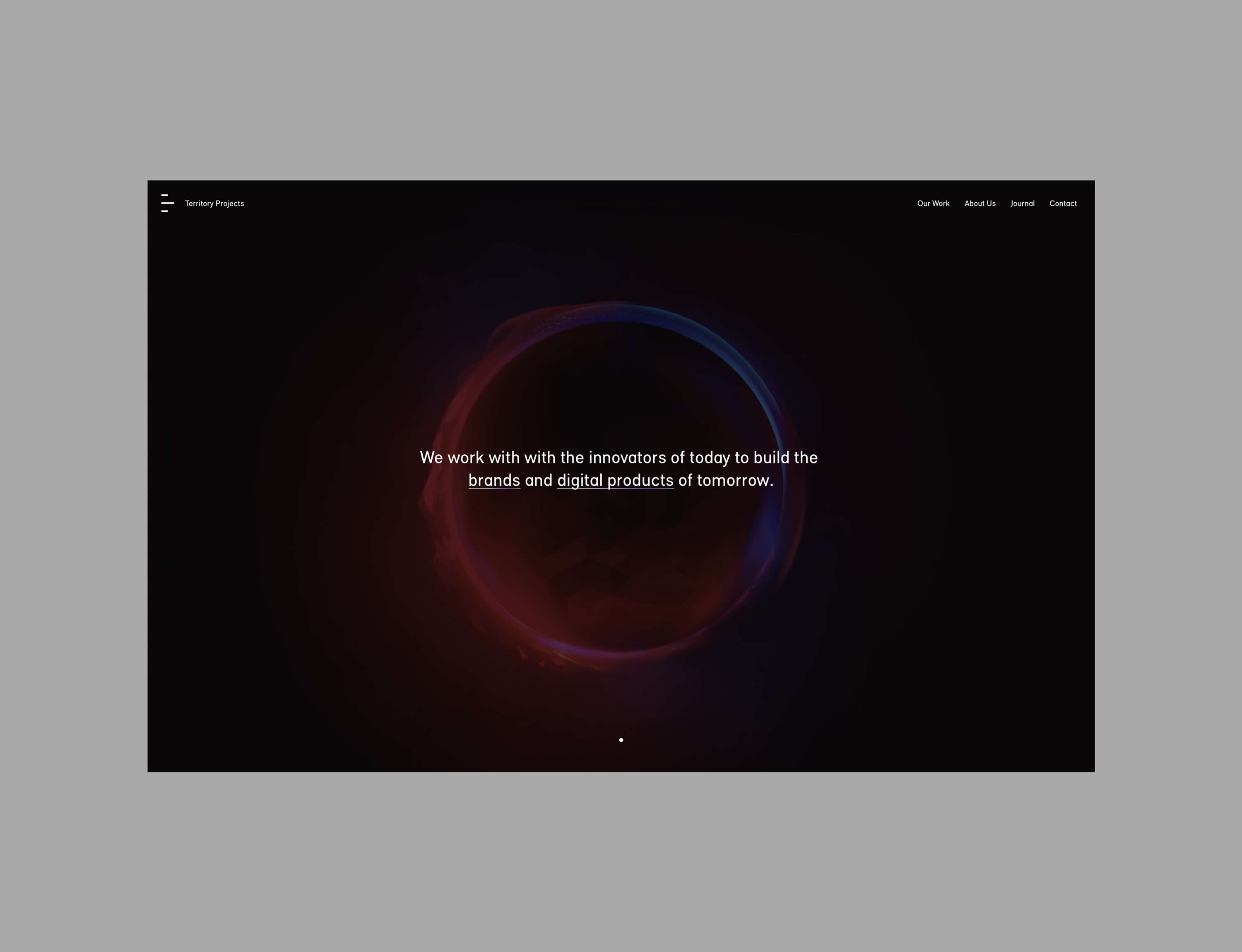 Territory Projects - Web Design by Olly Lenain