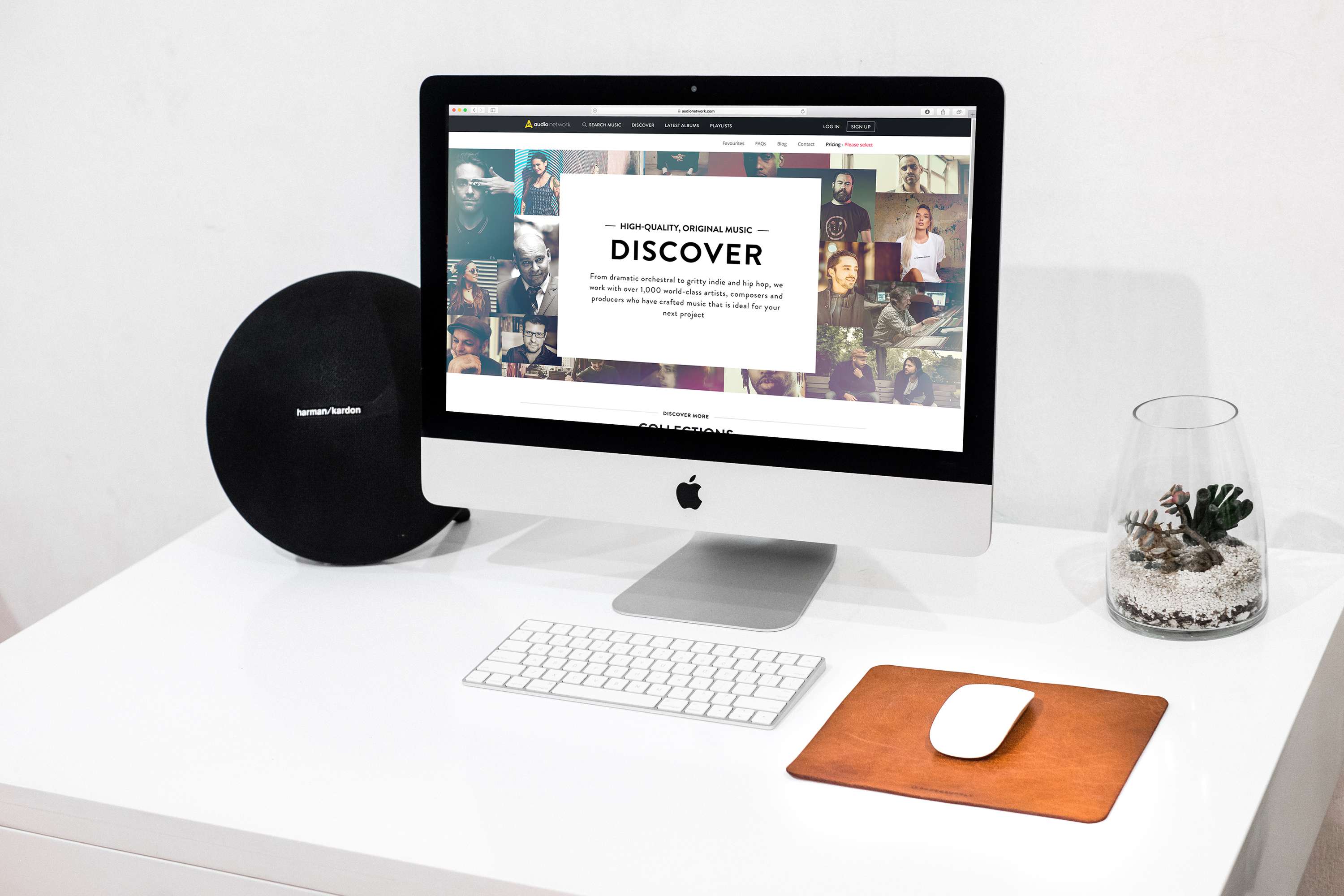 Audio Network Digital Design by Sophia Sargeant