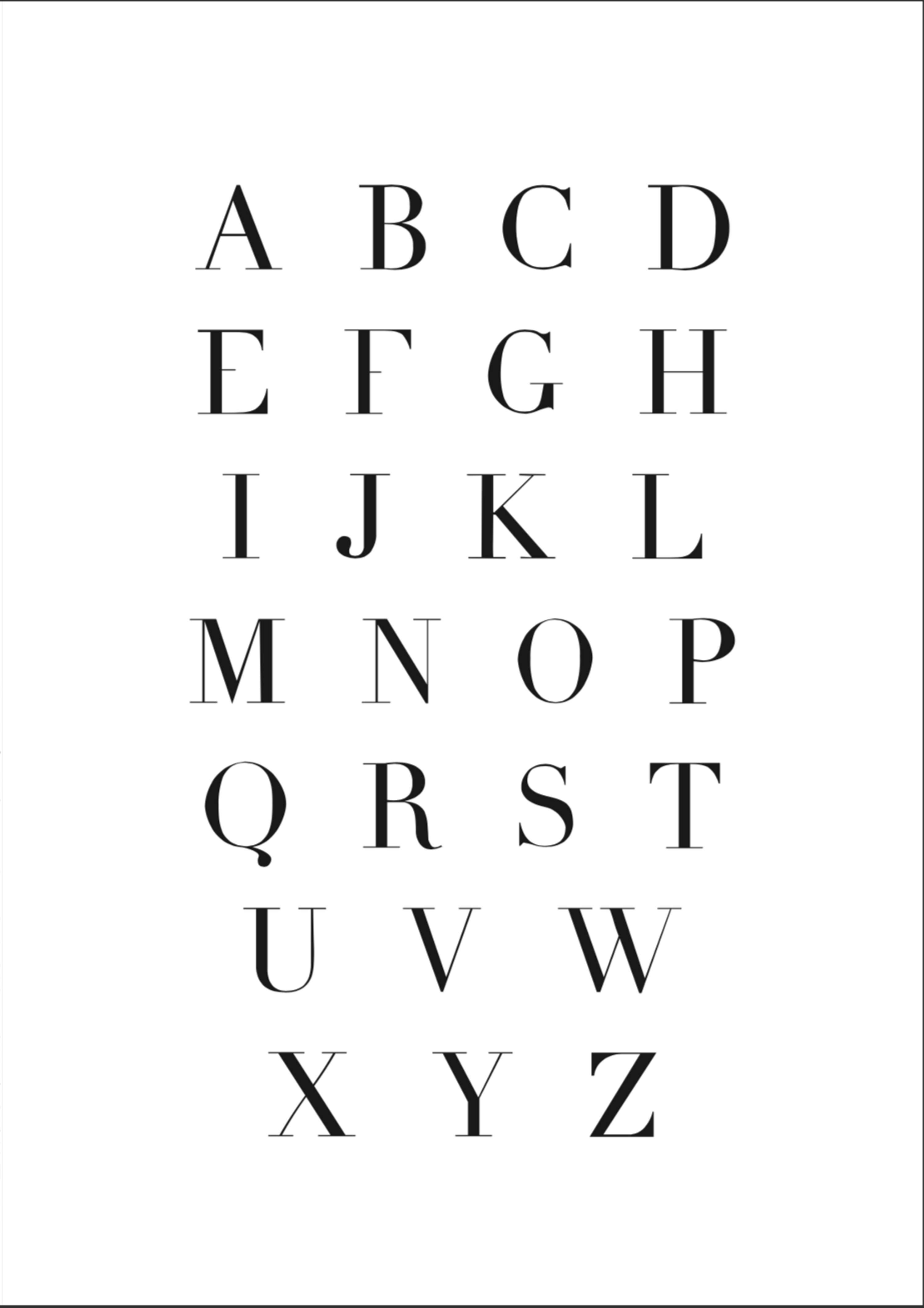 ALPHABET by Beatriz Pimenta