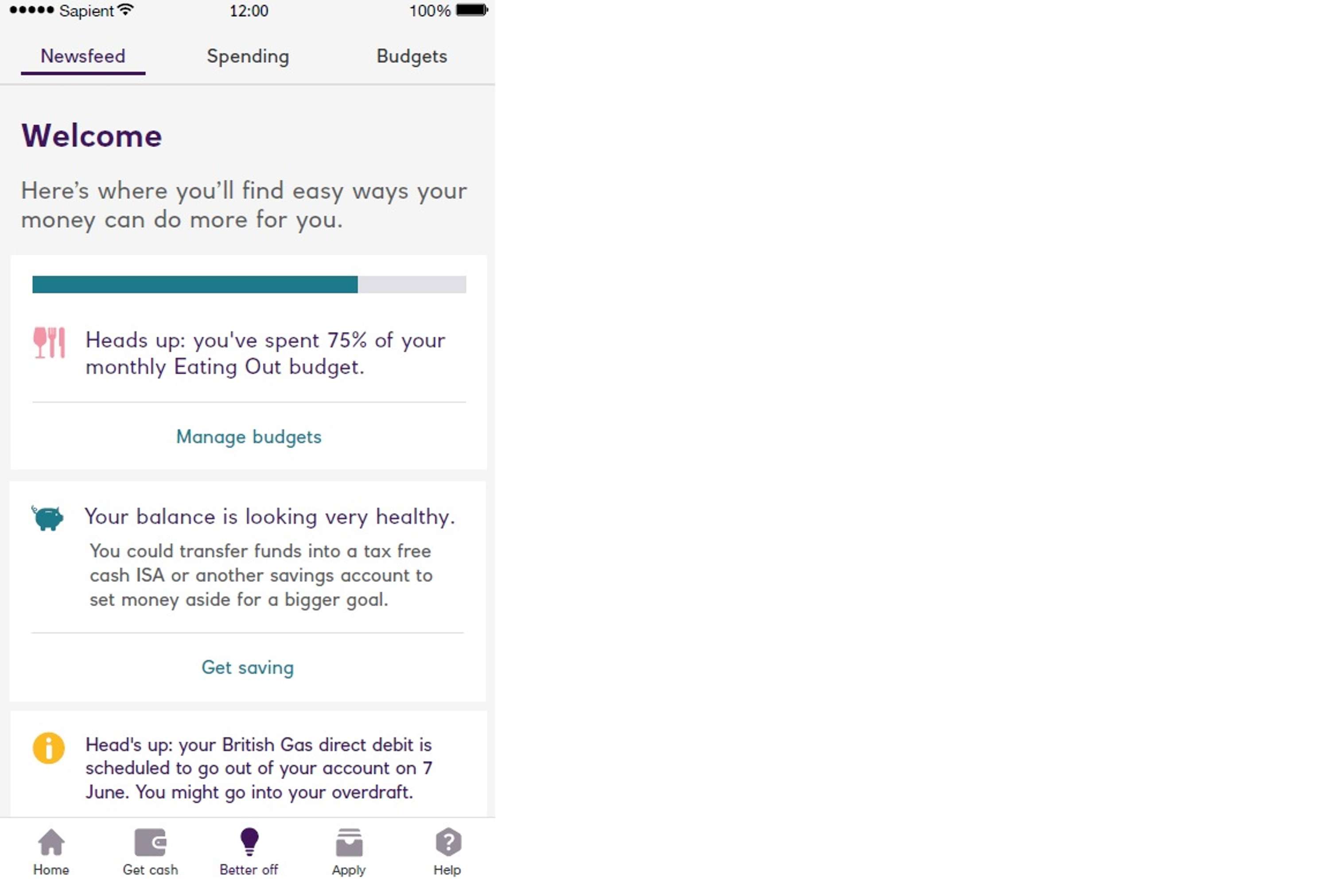 Concepting smart spending tools by Isabel Serval