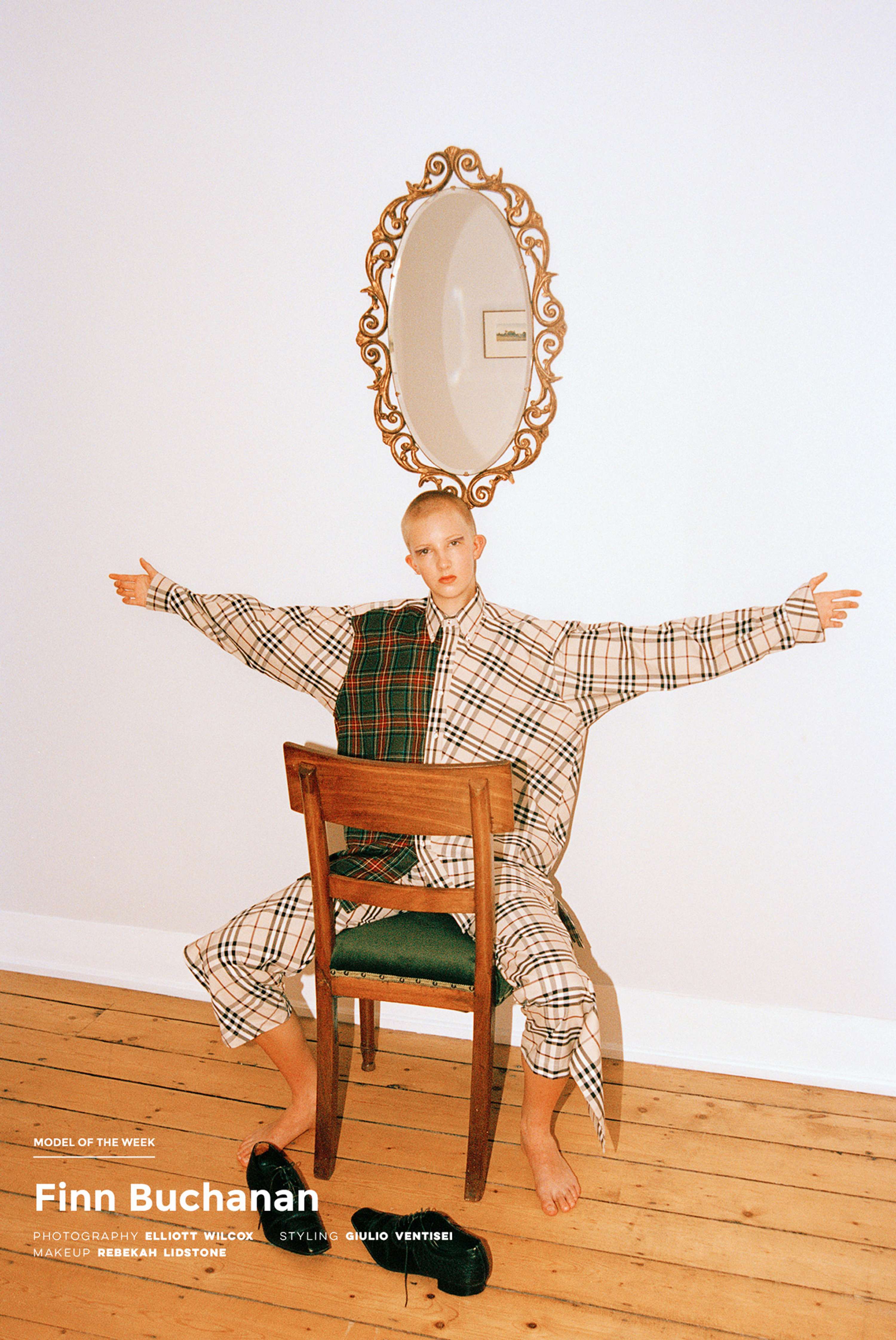 Styling work with Finn Buchanan, Models.com by Bethany Parkinson