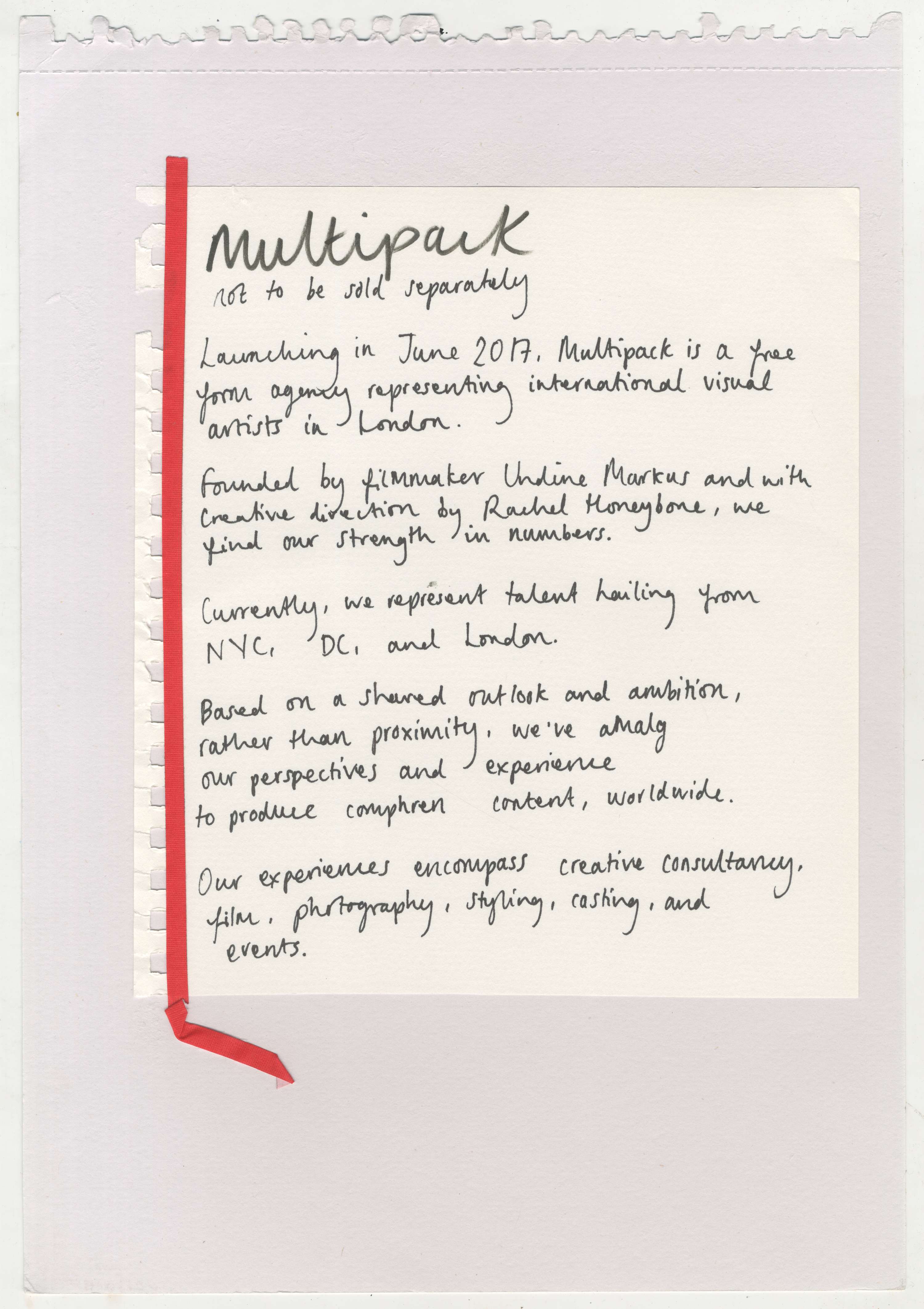 Multipack - parts of website by Rachel Honeybone