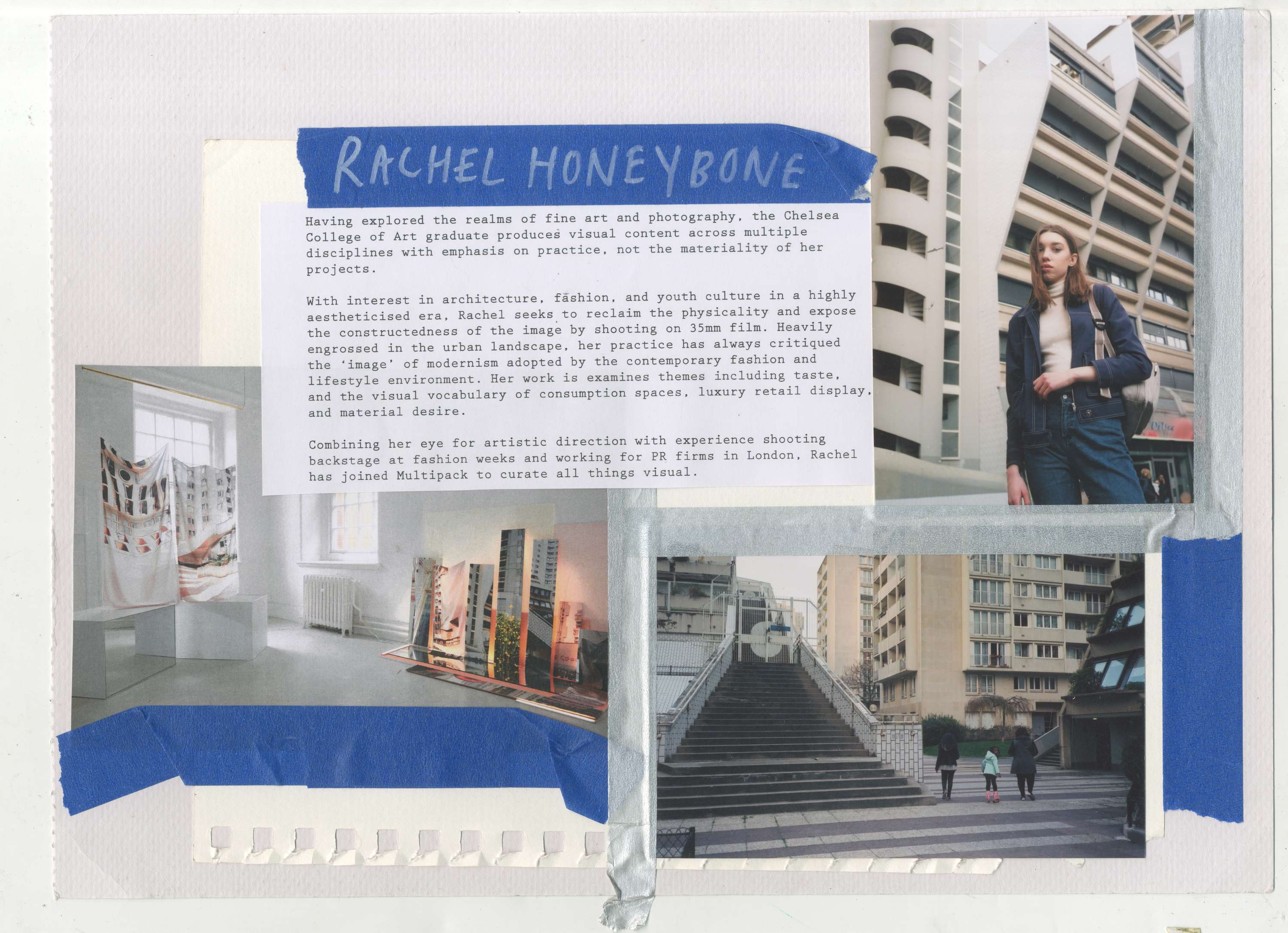 Multipack - parts of website by Rachel Honeybone