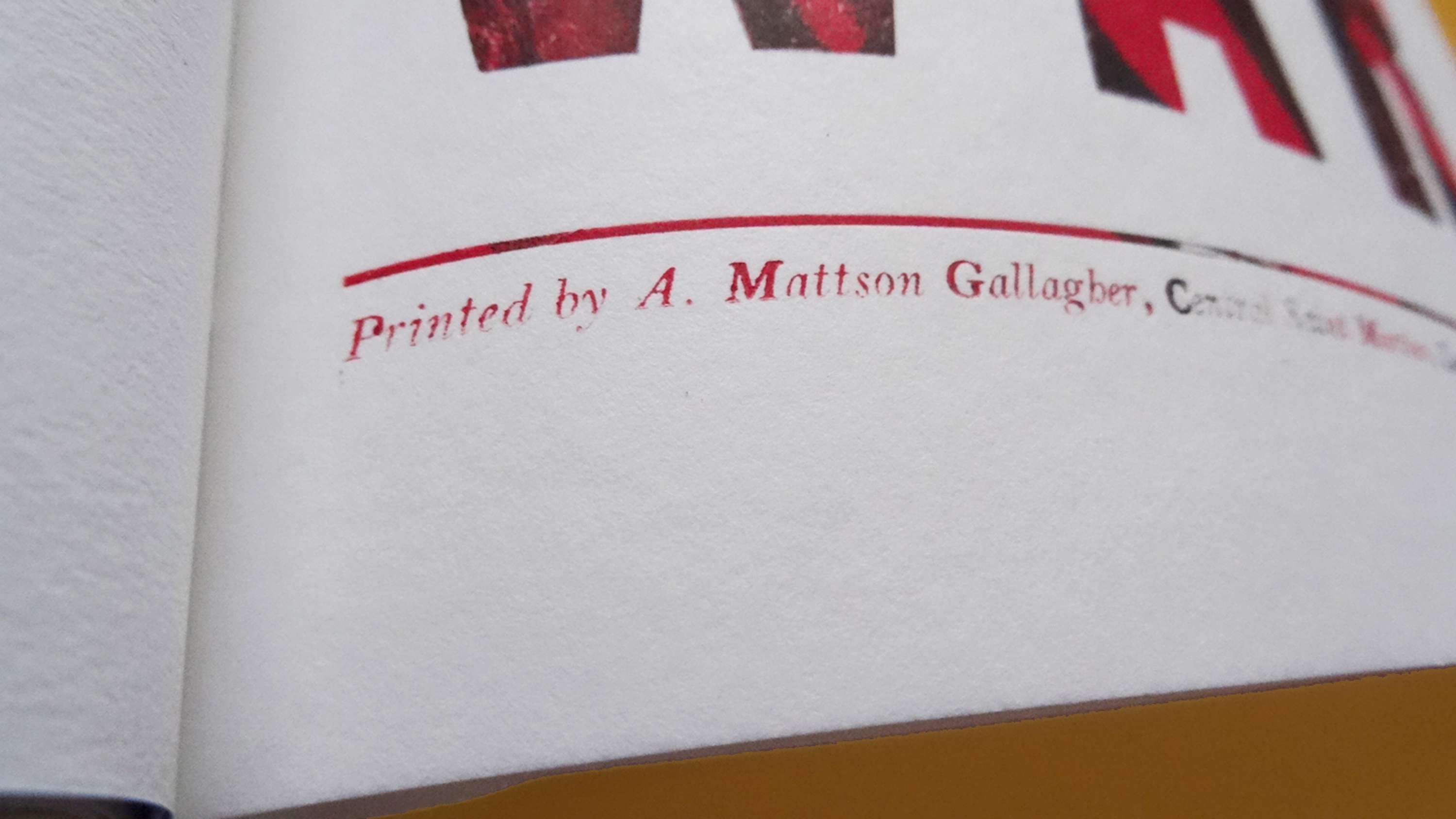 Unrest – #studentletterpressworkers2018 by Holly Small