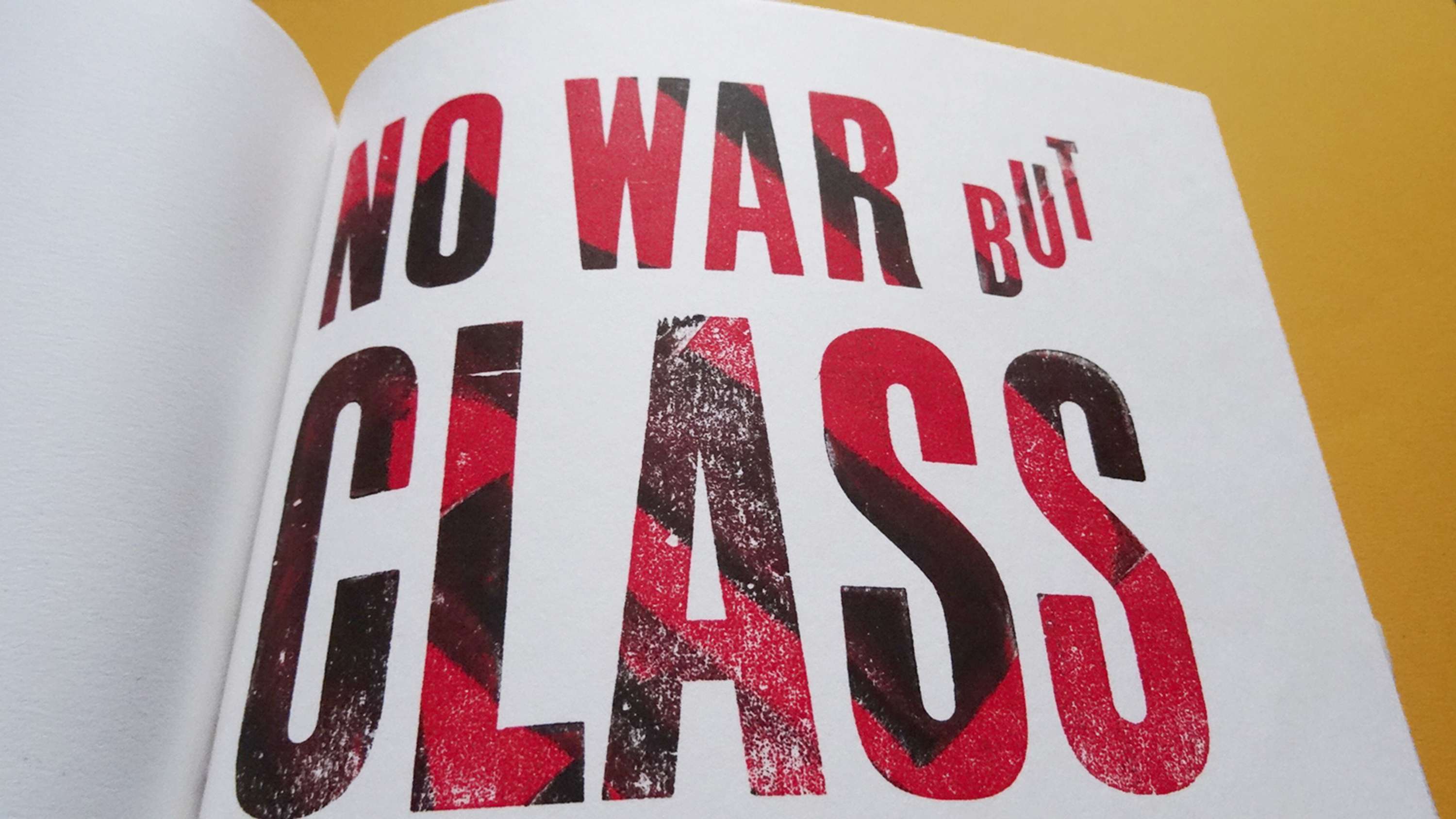 Unrest – #studentletterpressworkers2018 by Holly Small