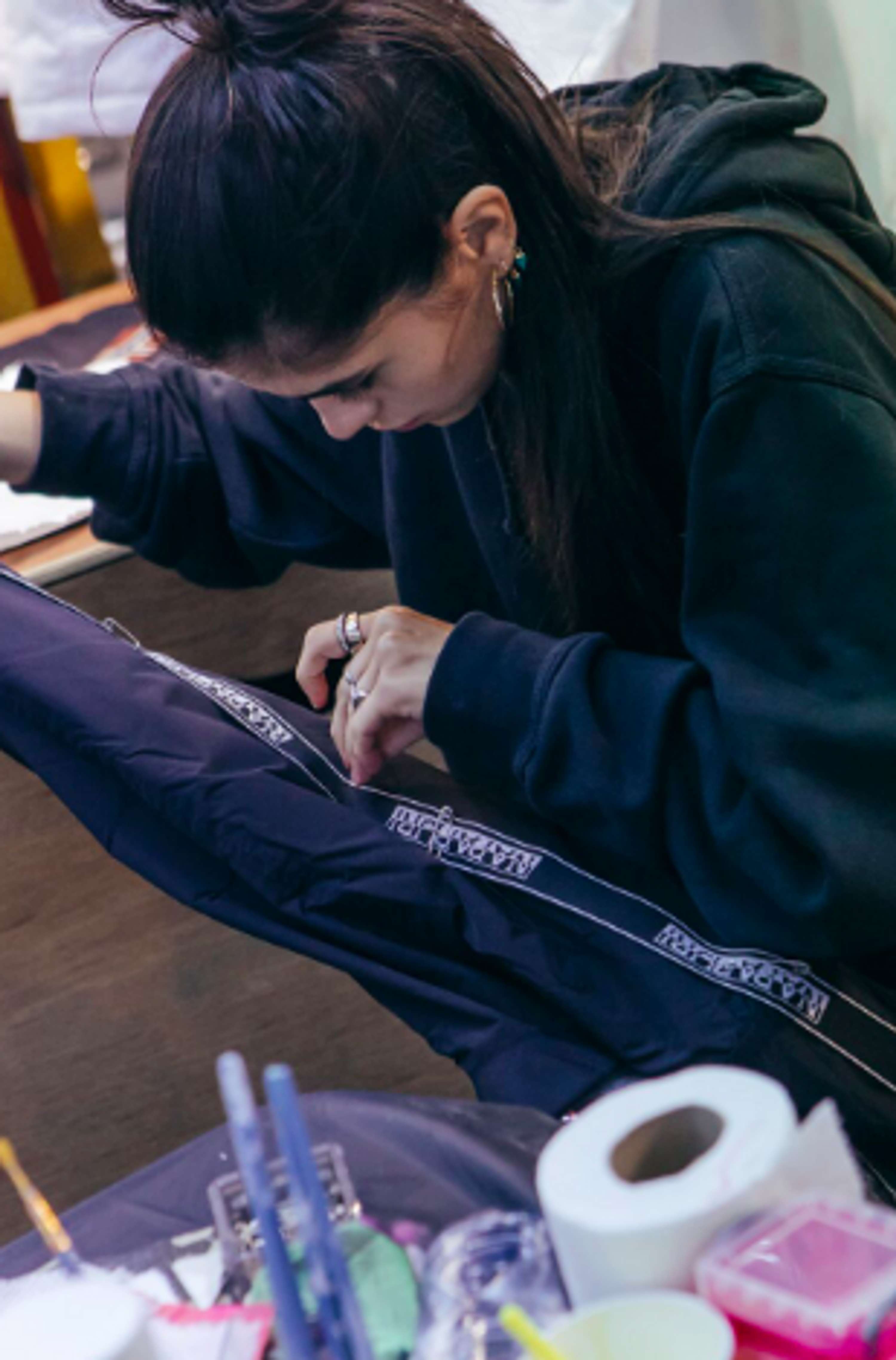 Napapijri x SHO Customisation Workshop by Rachel Cooper